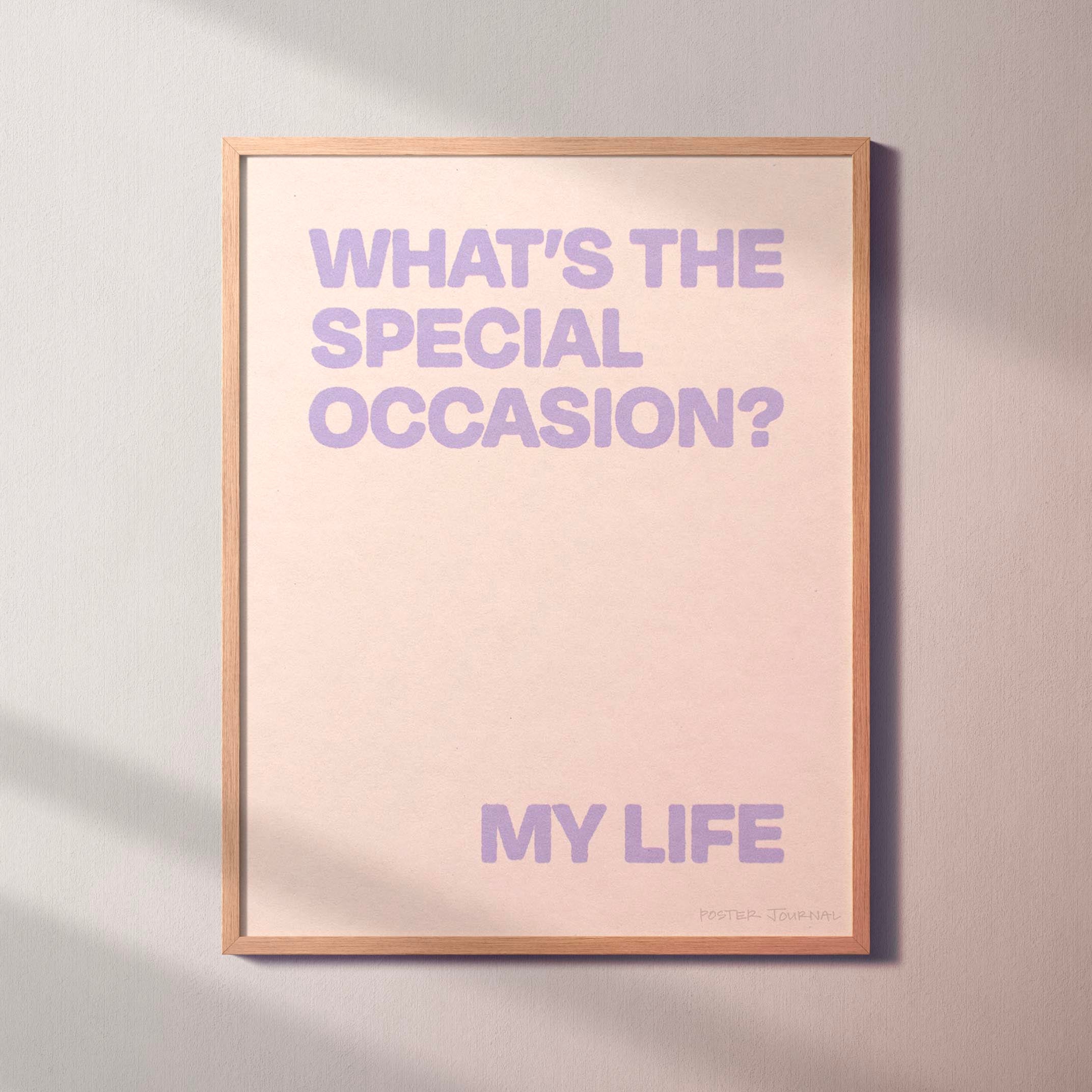 OCCASION PRINT