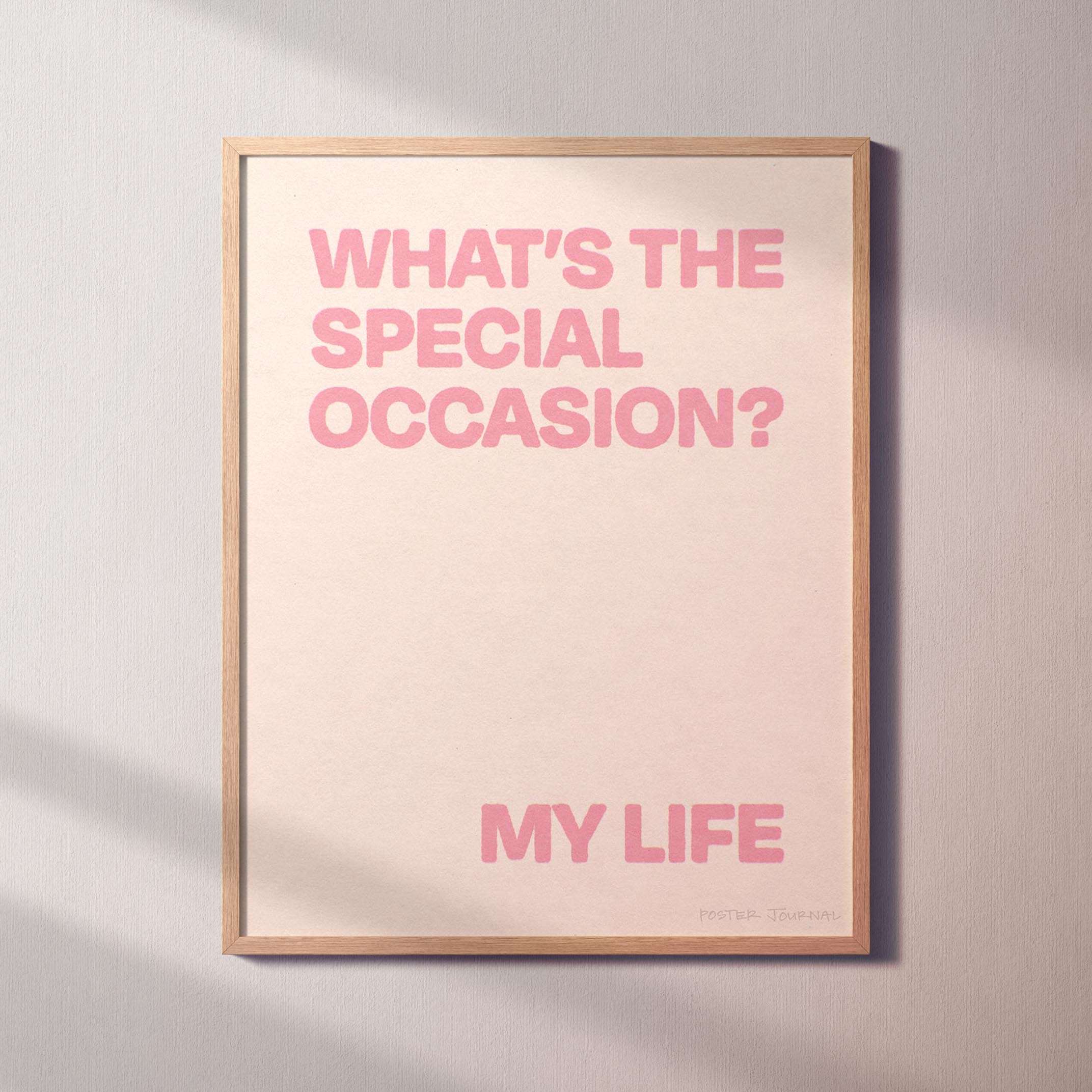 OCCASION PRINT