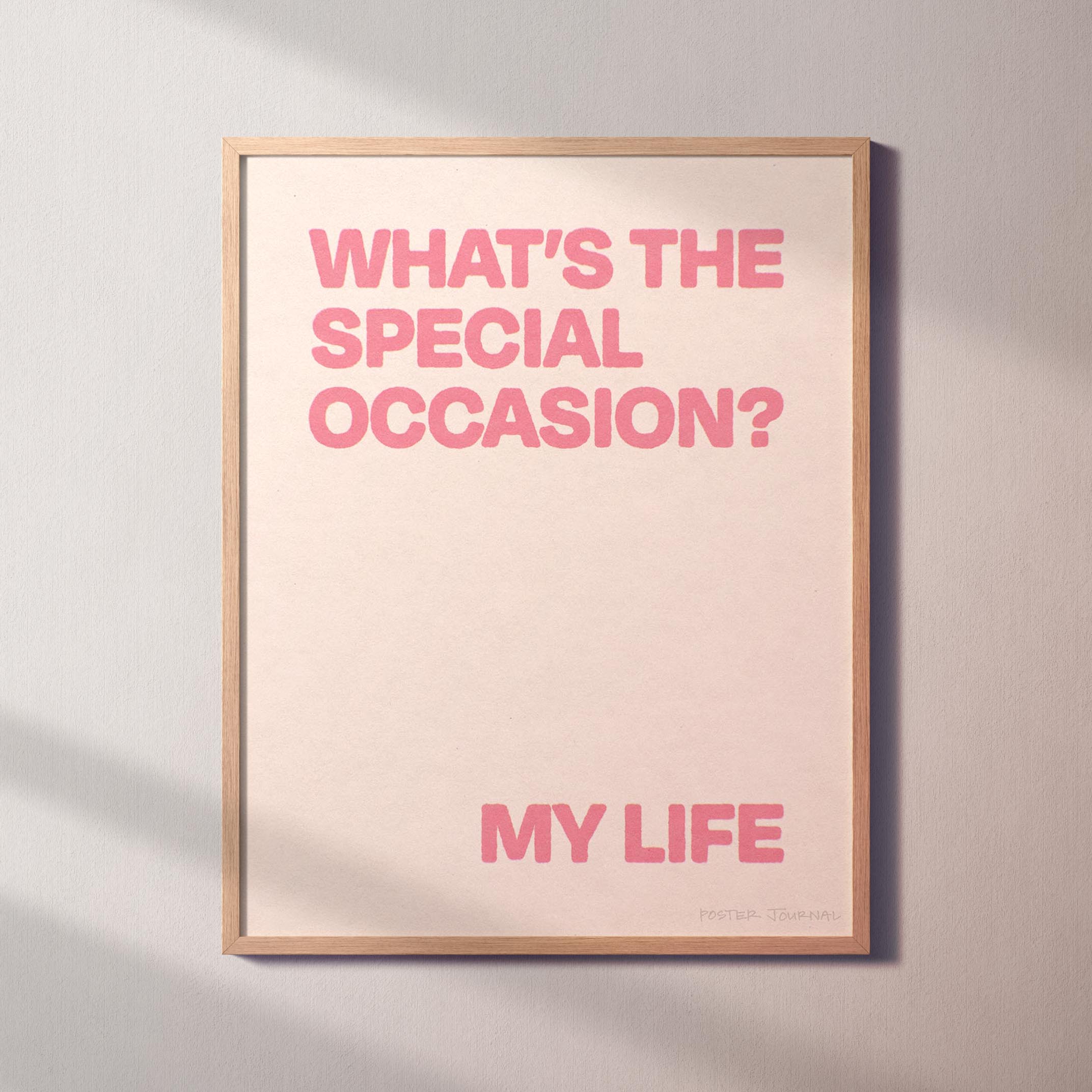 OCCASION PRINT
