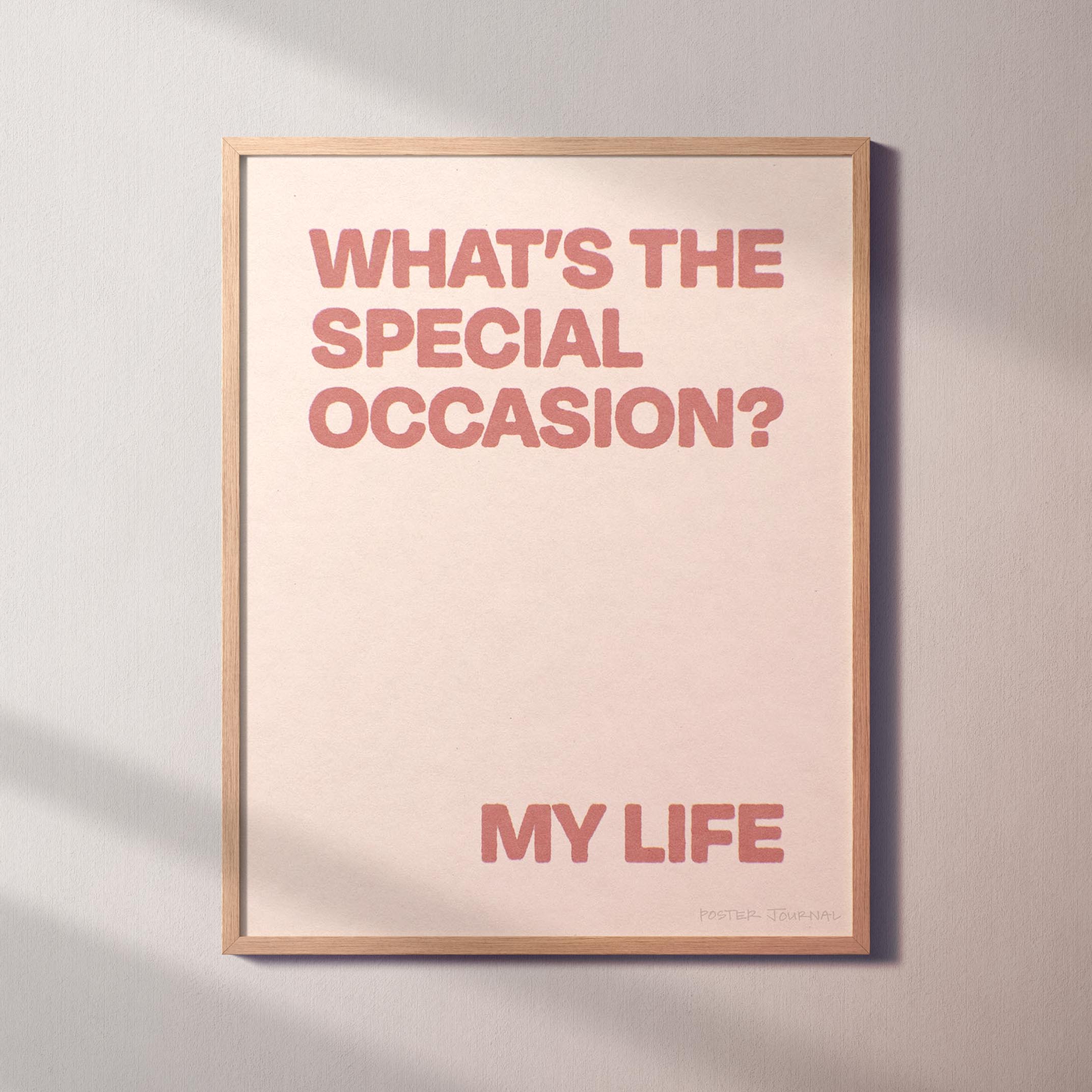 OCCASION PRINT