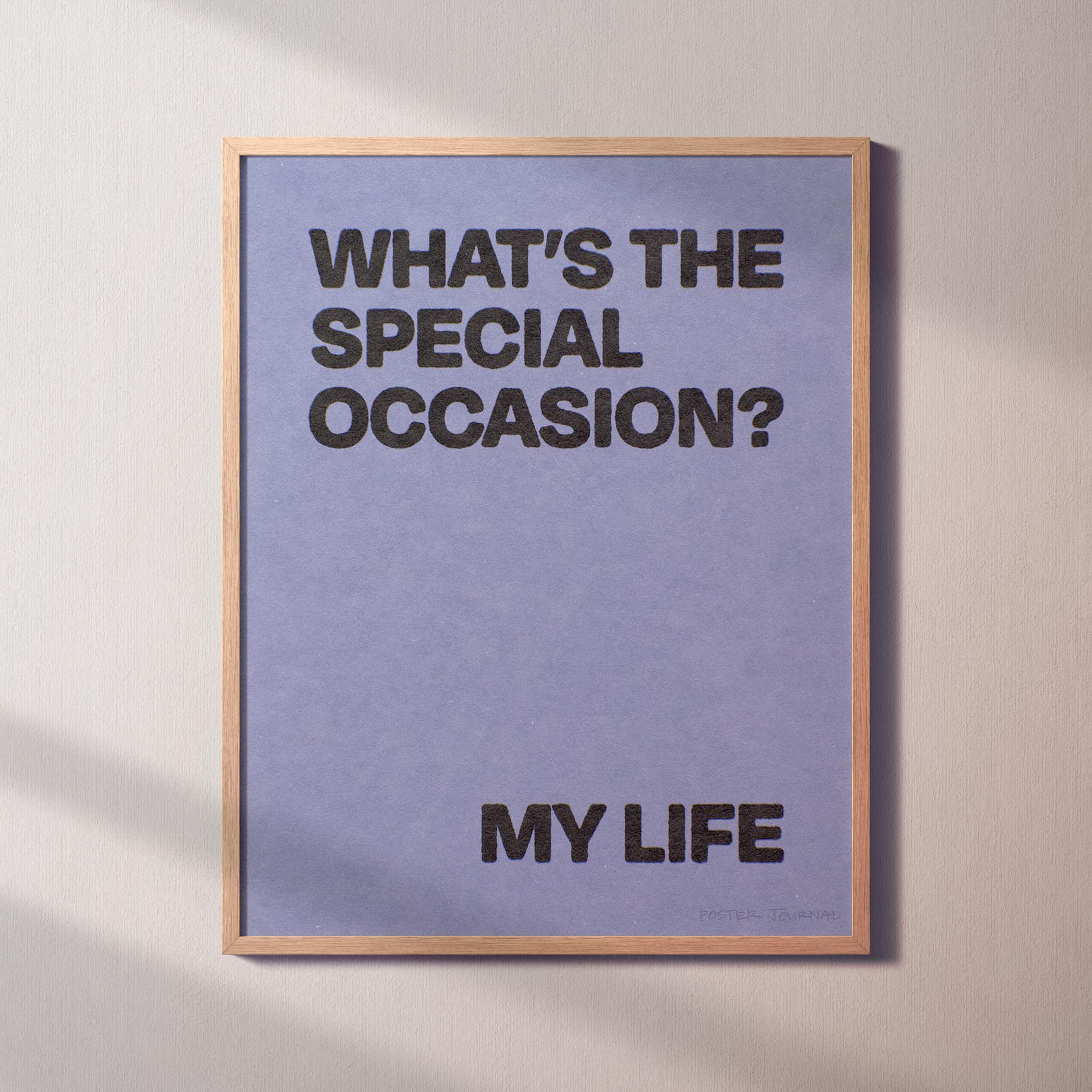 OCCASION PRINT