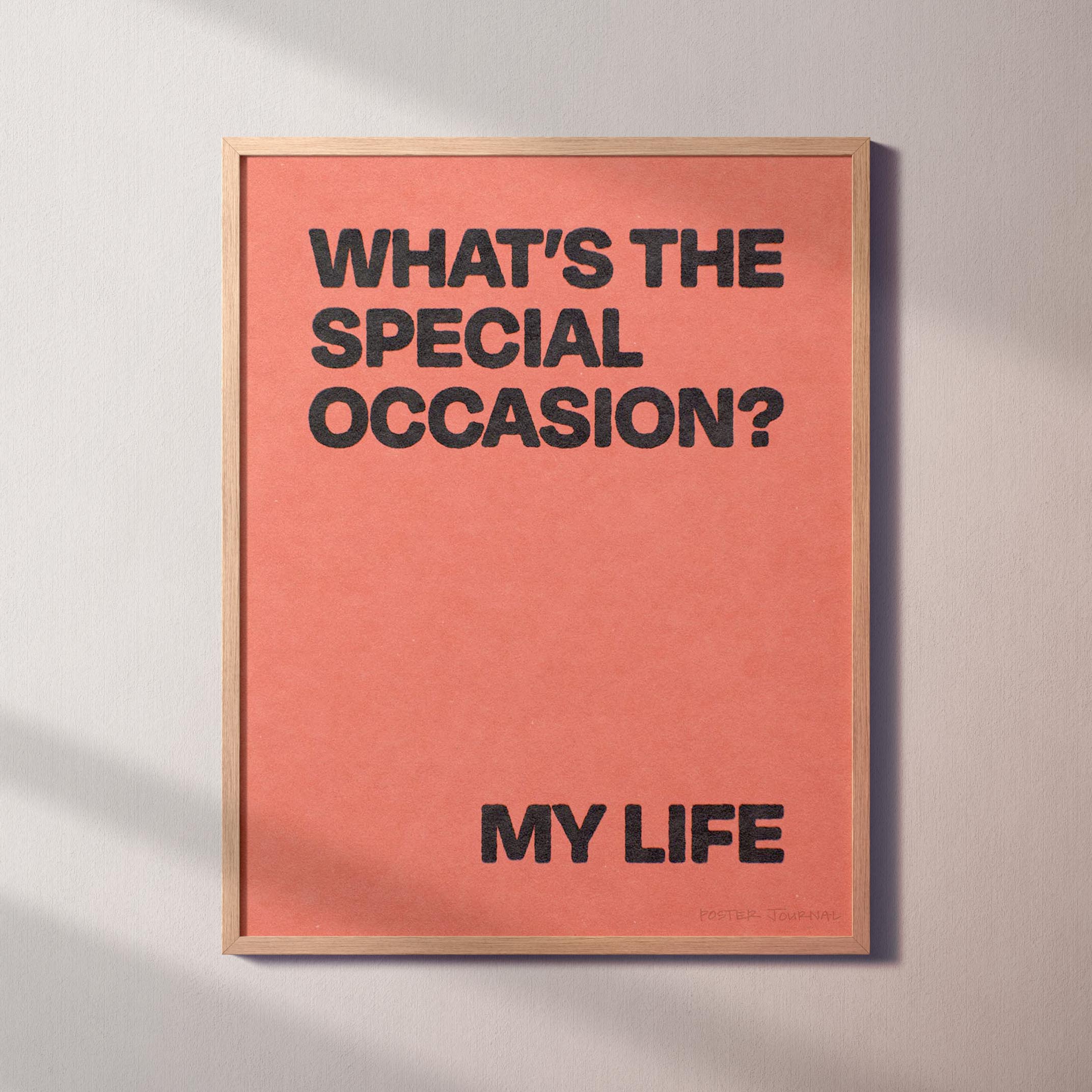 OCCASION PRINT