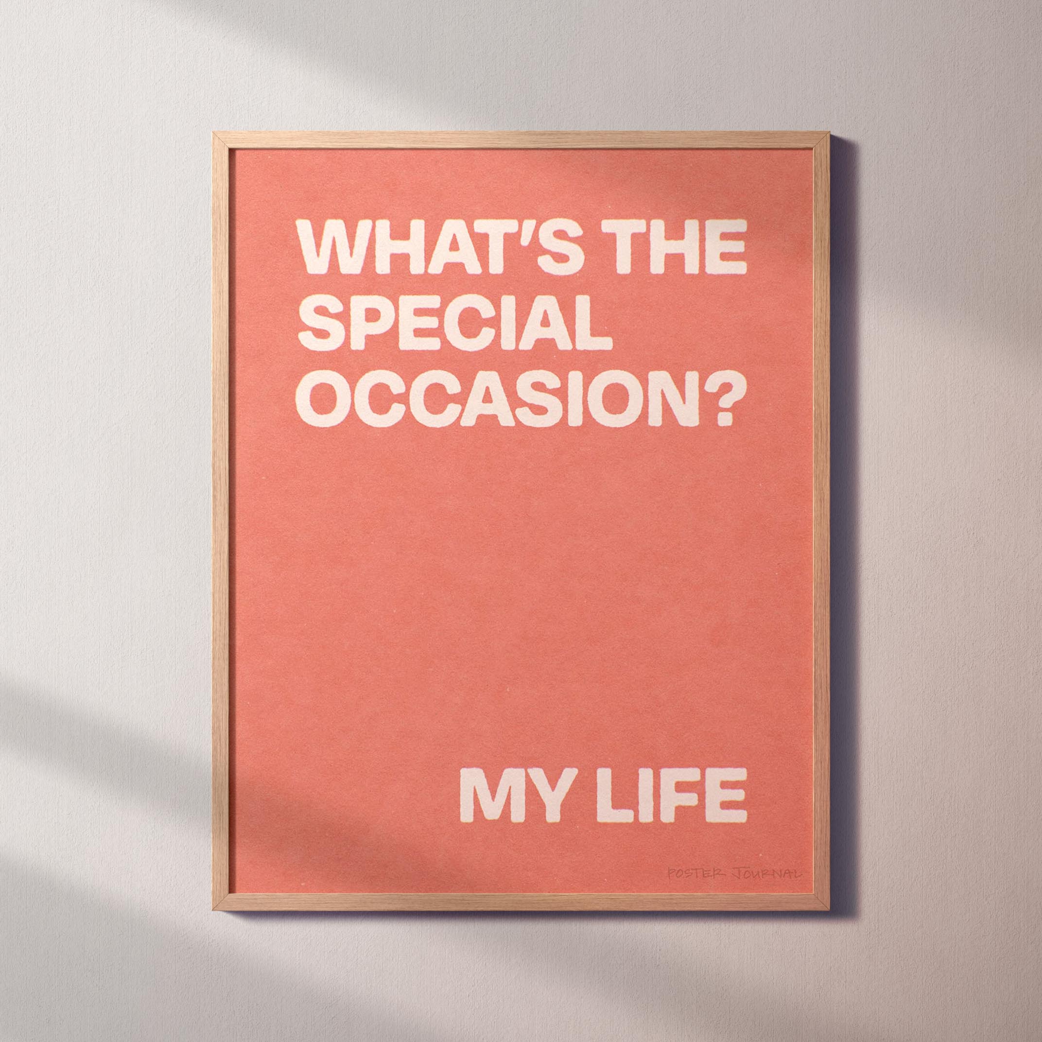 OCCASION PRINT