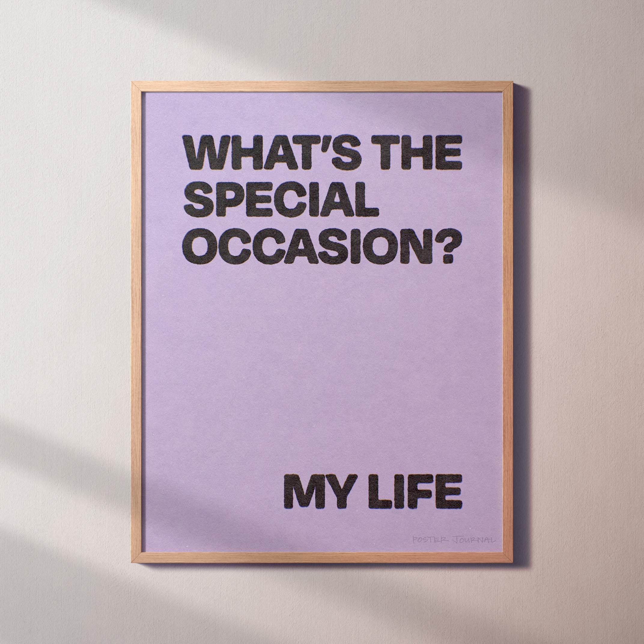 OCCASION PRINT