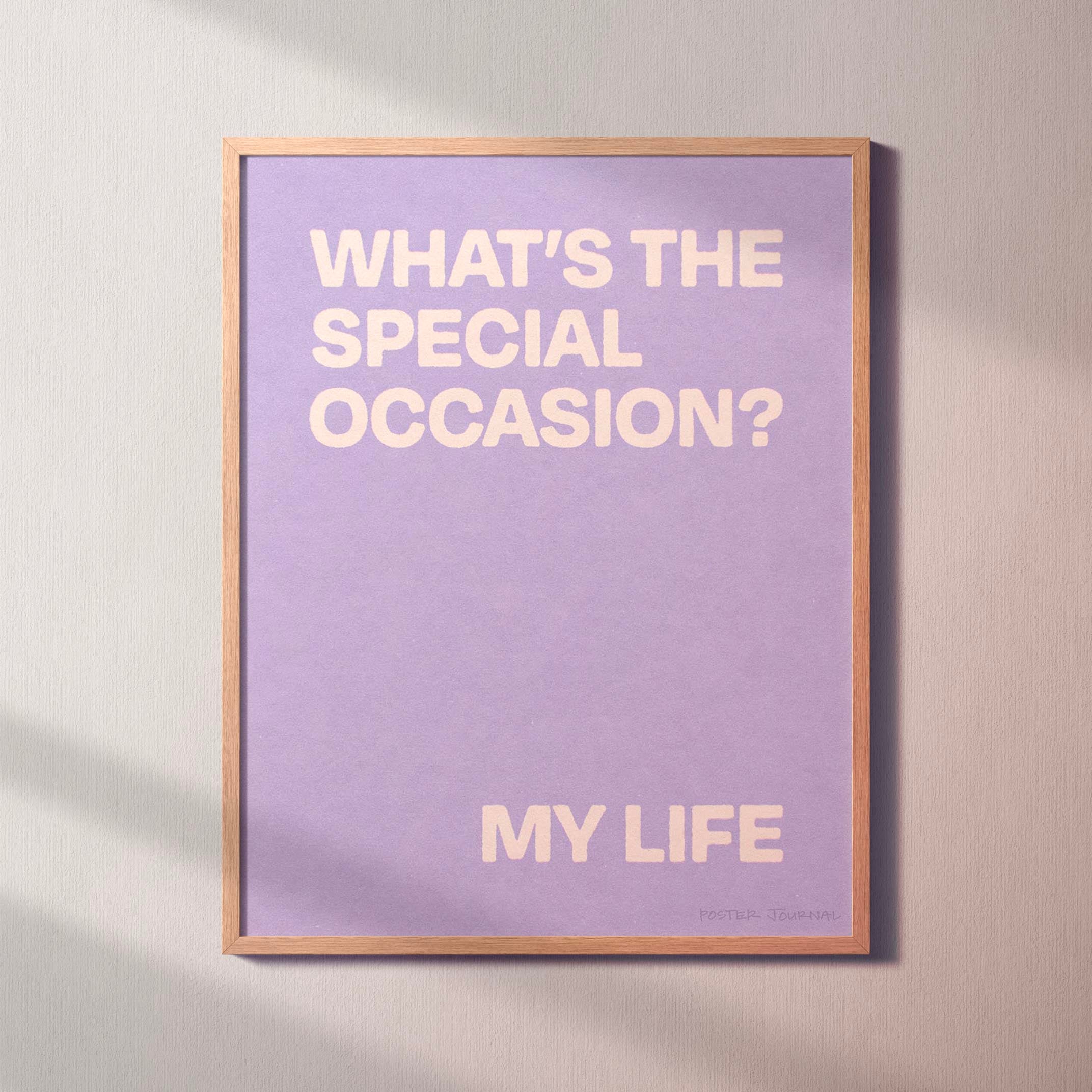OCCASION PRINT