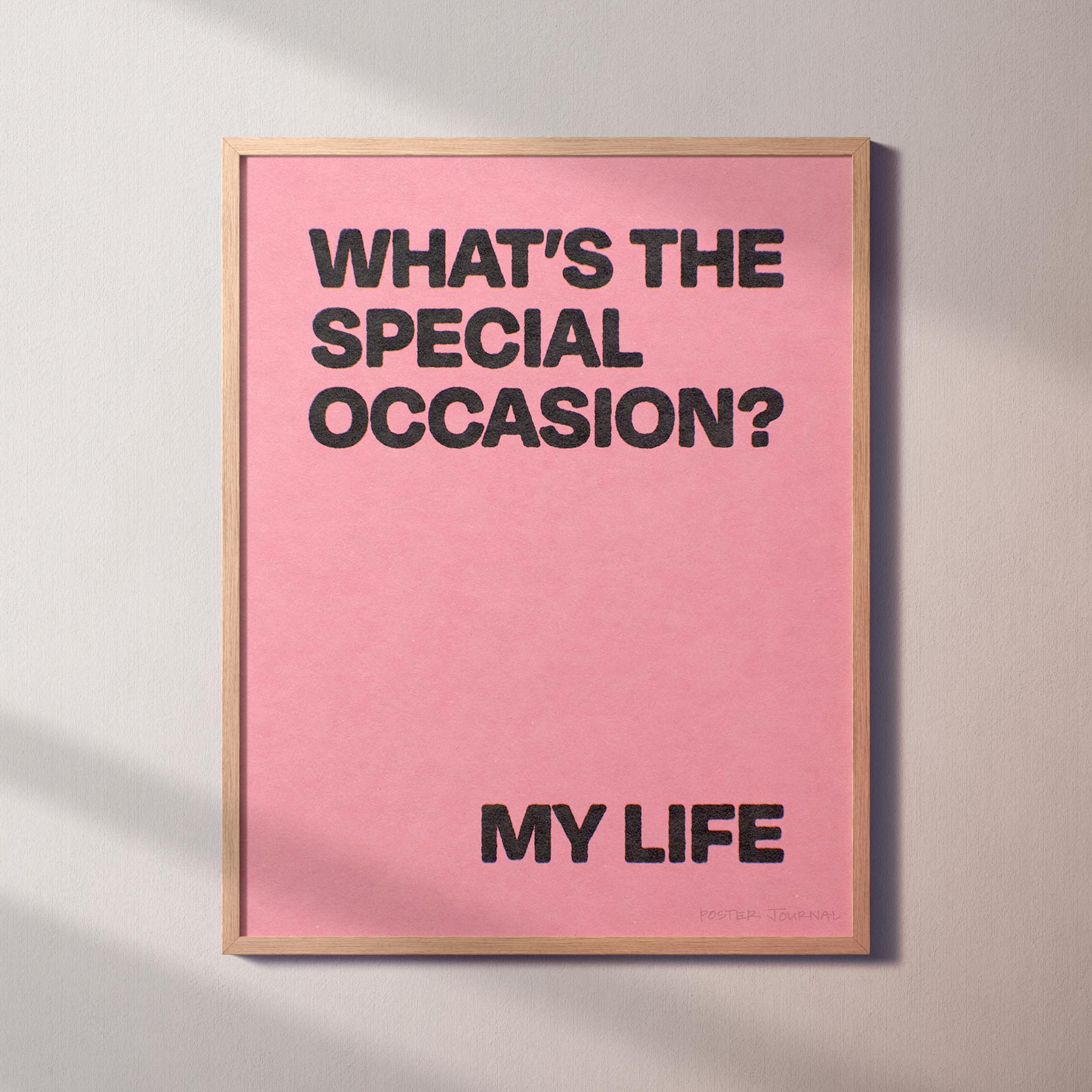 OCCASION PRINT