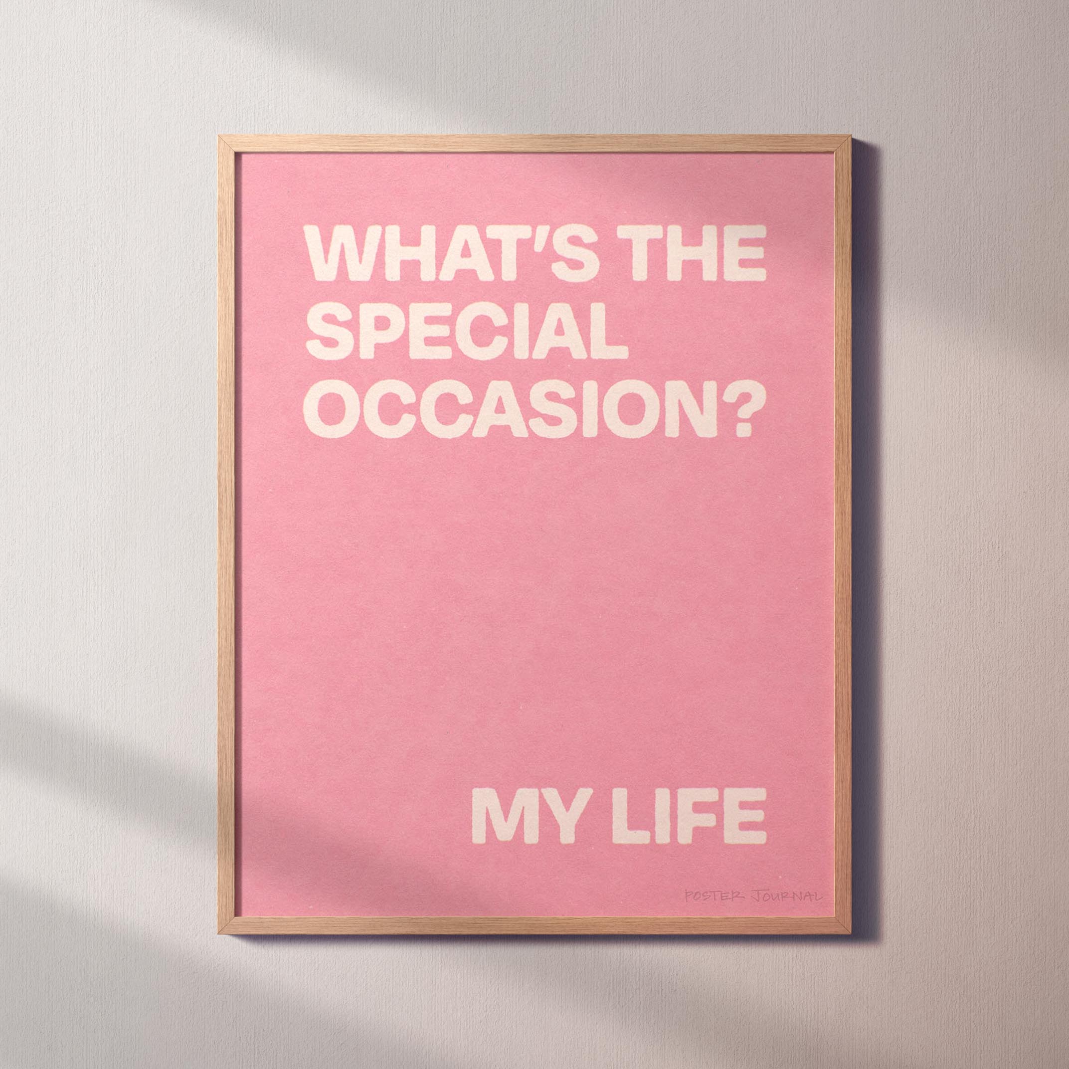 OCCASION PRINT