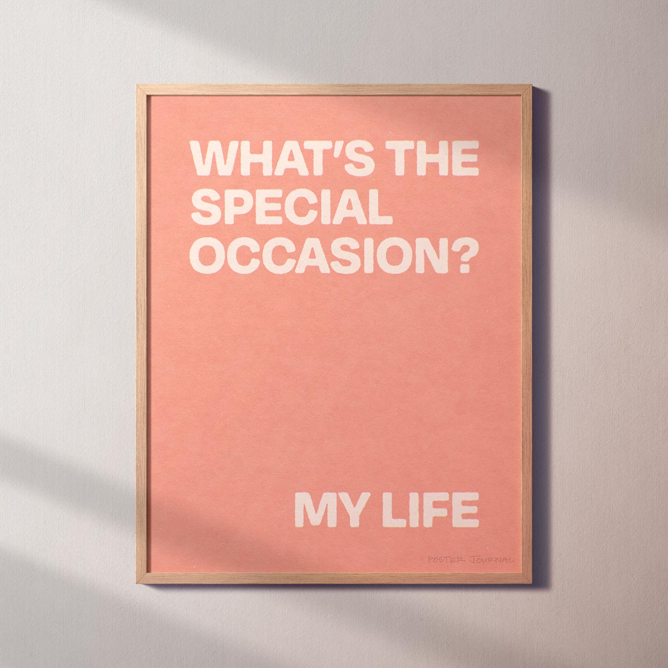 OCCASION PRINT