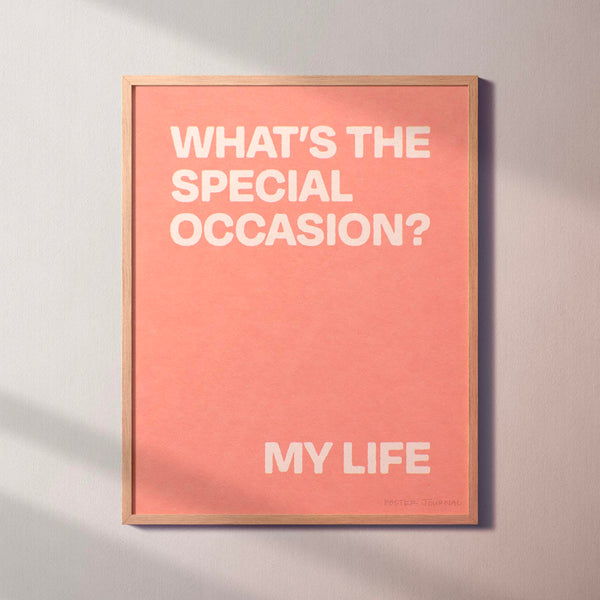 OCCASION PRINT