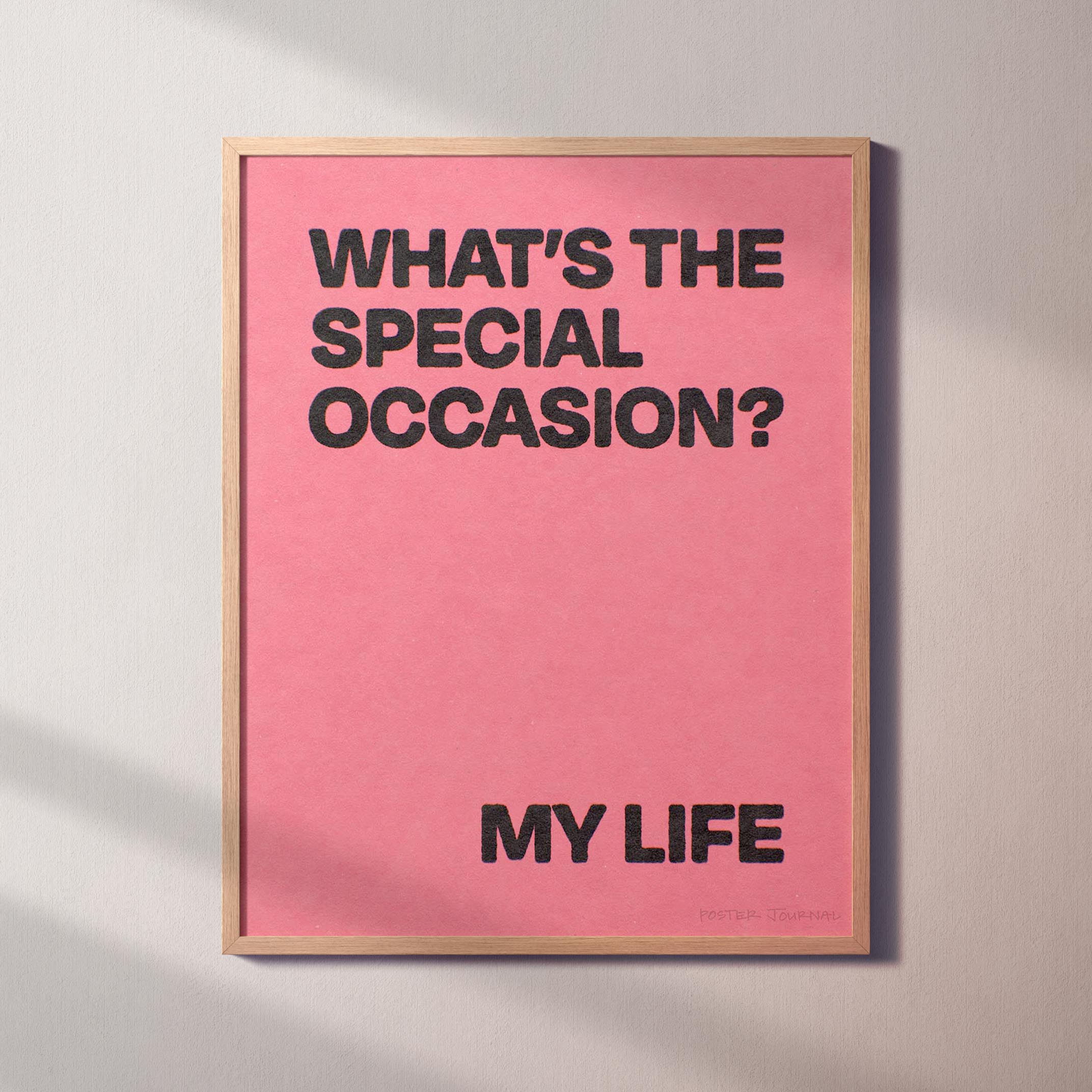 OCCASION PRINT