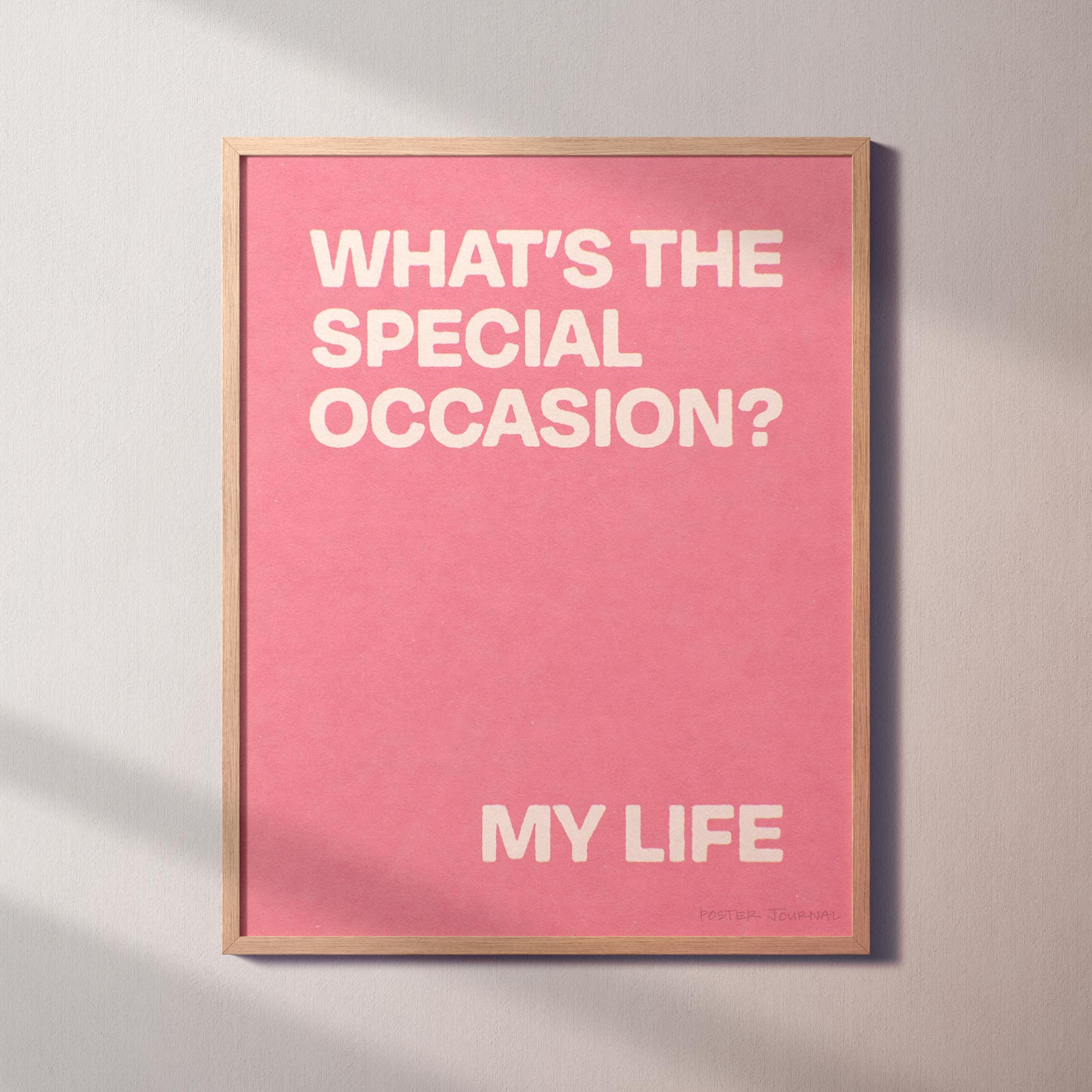 OCCASION PRINT