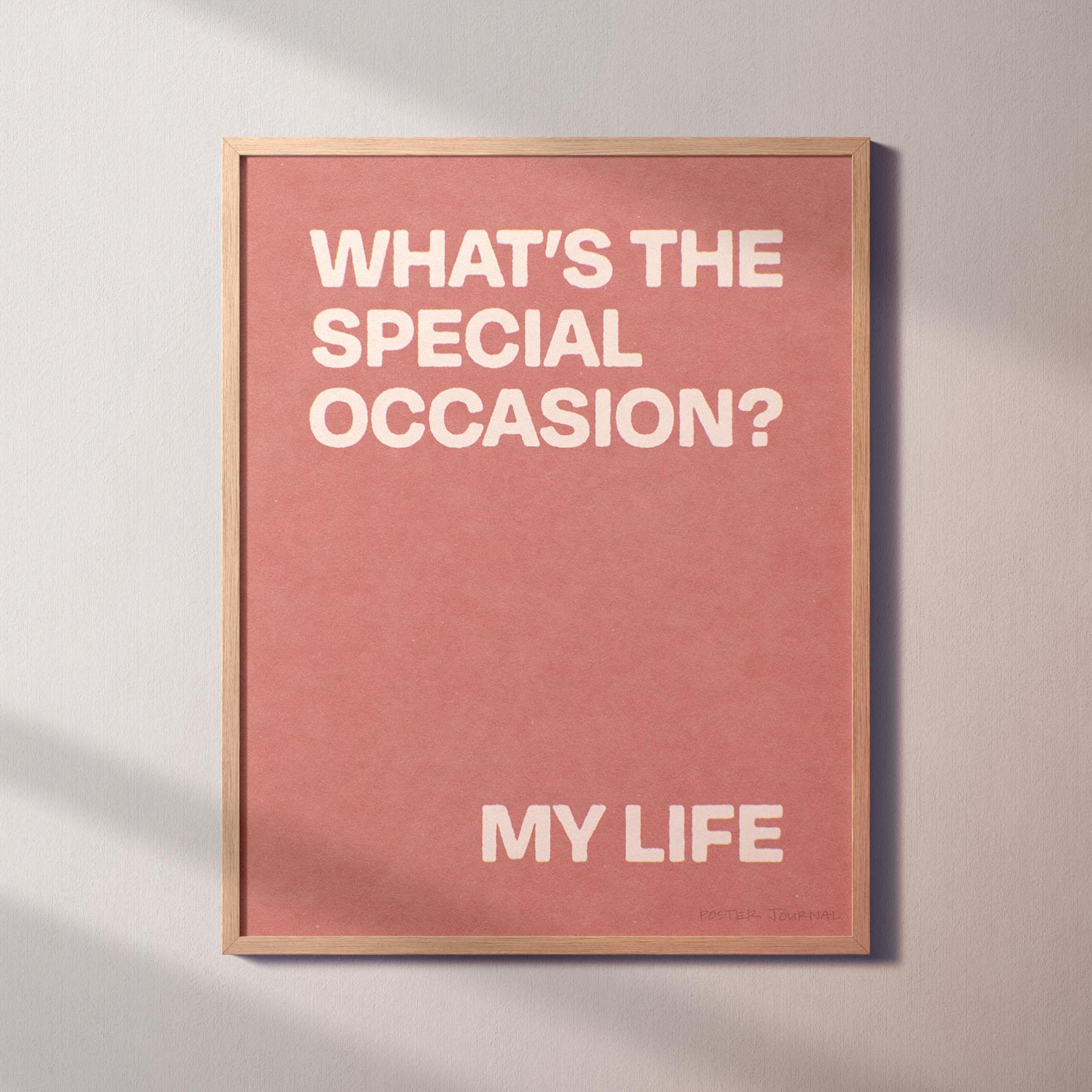 OCCASION PRINT