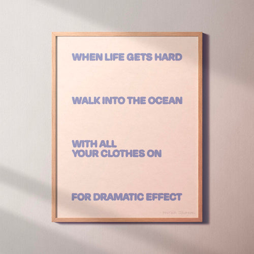 OCEAN PRINT
