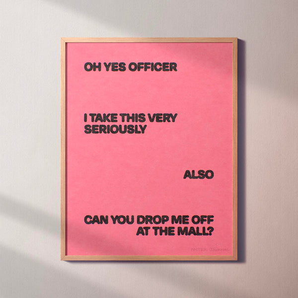 OFFICER PRINT