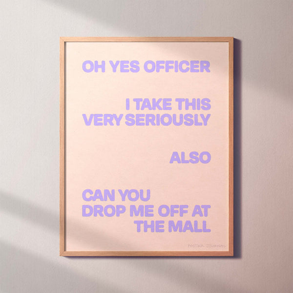 OFFICER PRINT