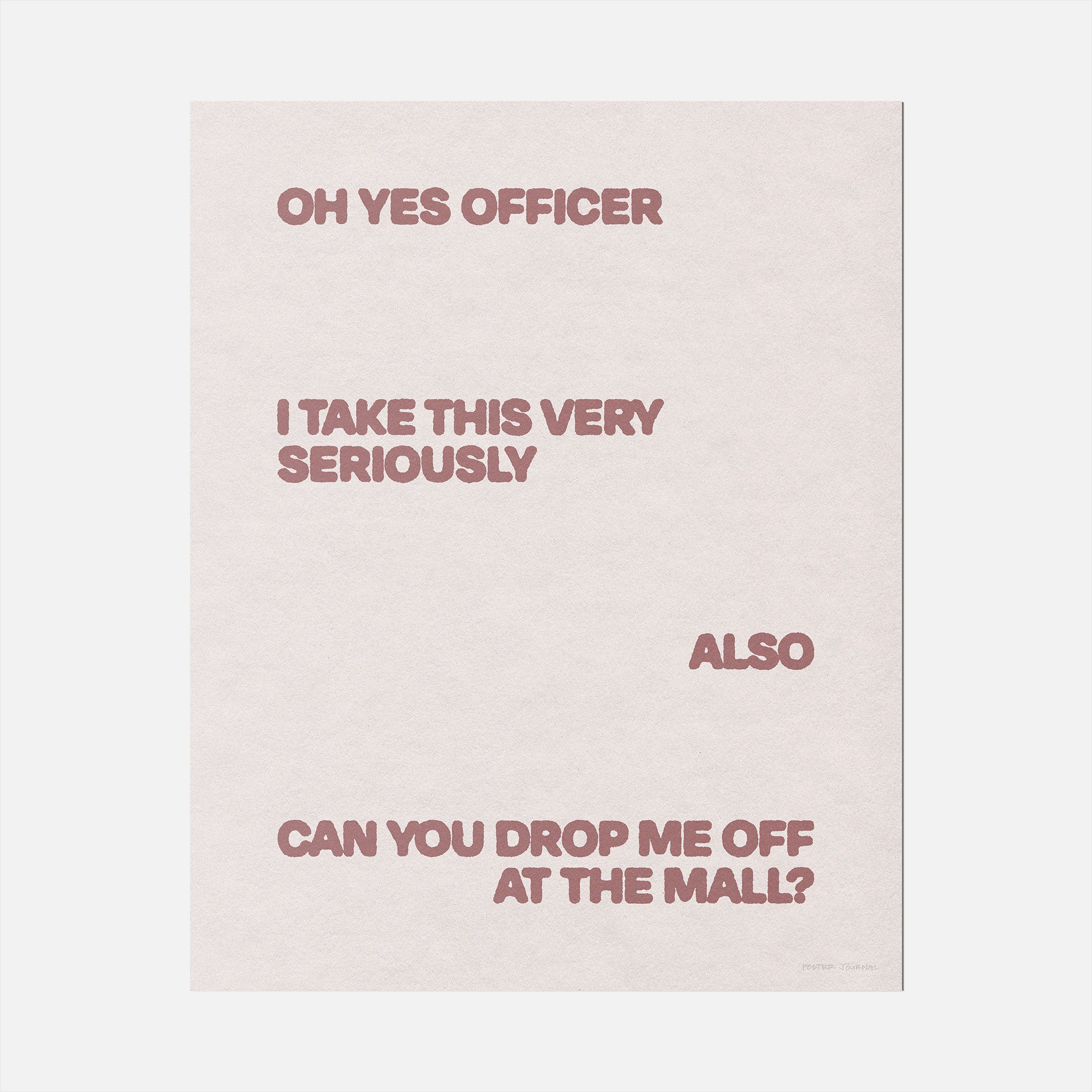 OFFICER PRINT