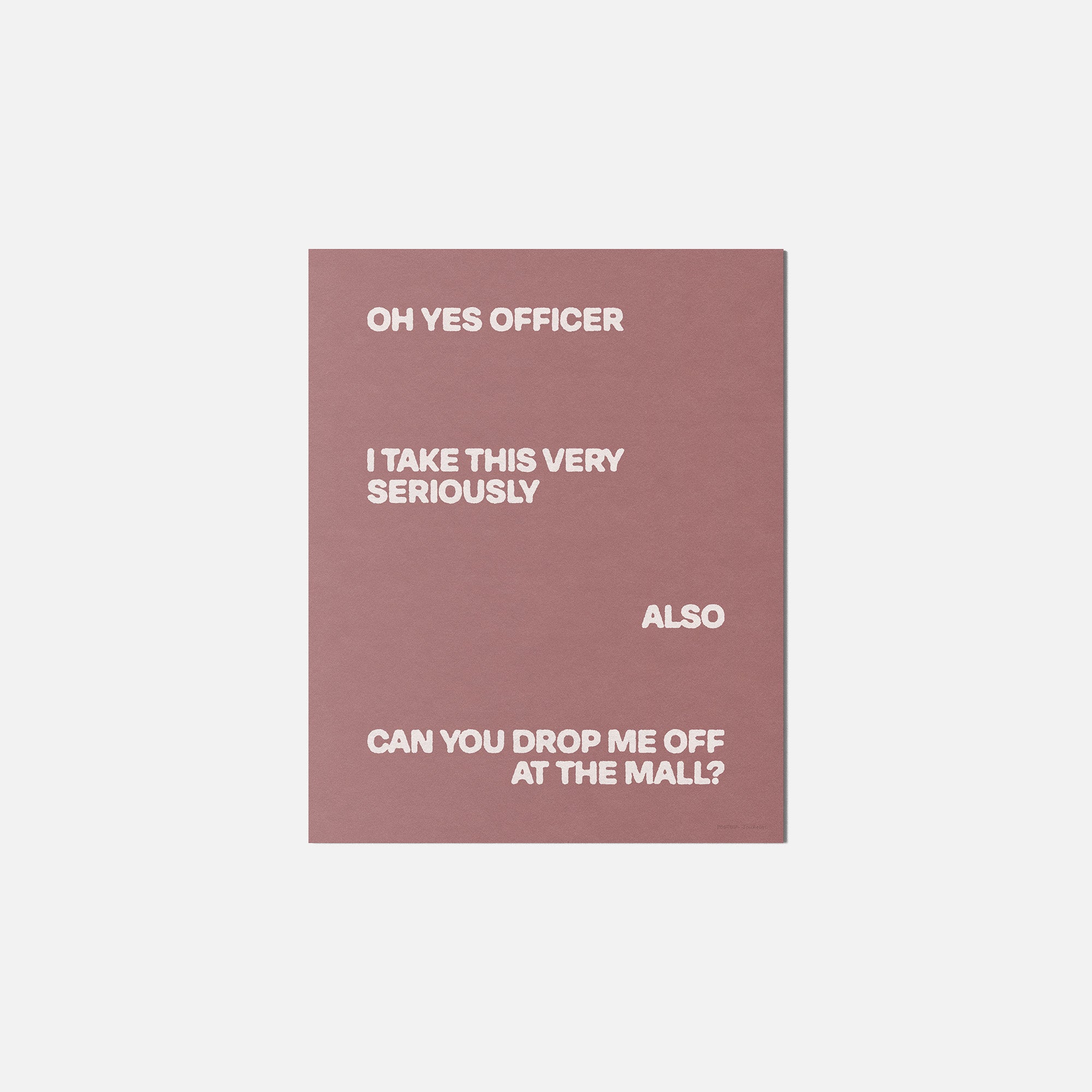 OFFICER PRINT