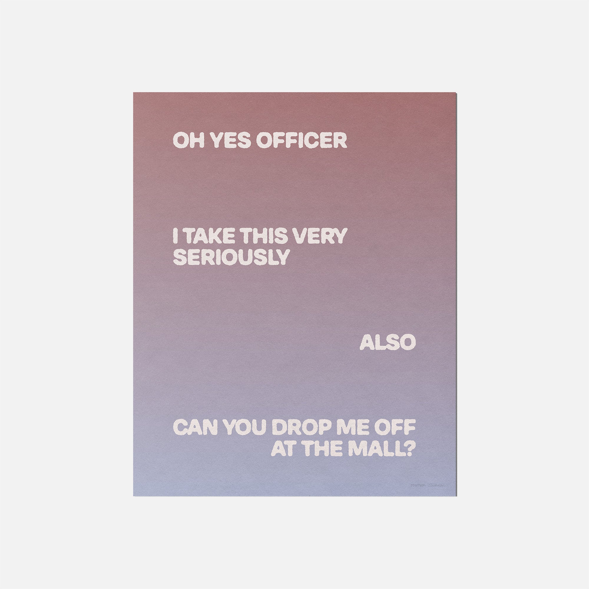 OFFICER PRINT