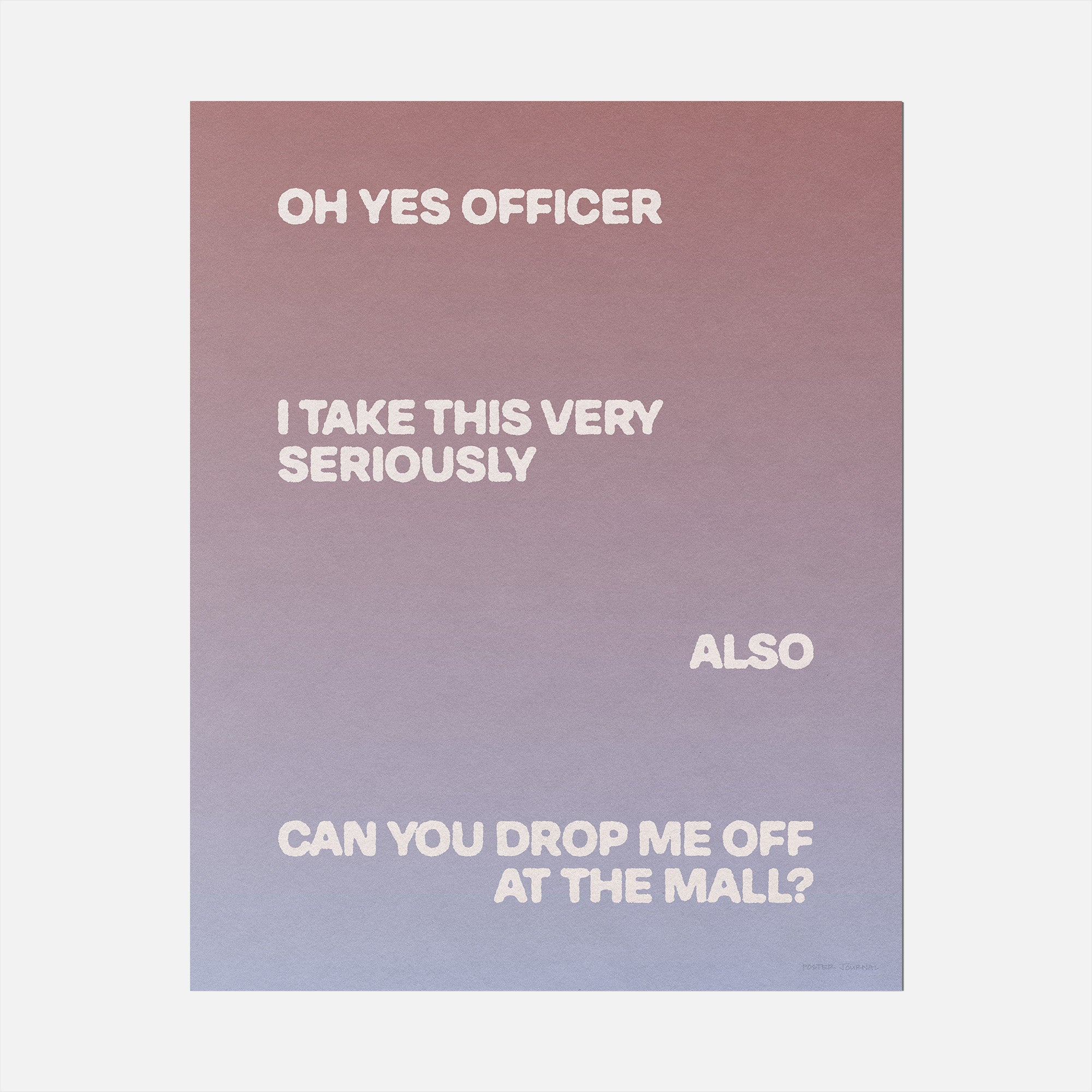 OFFICER PRINT