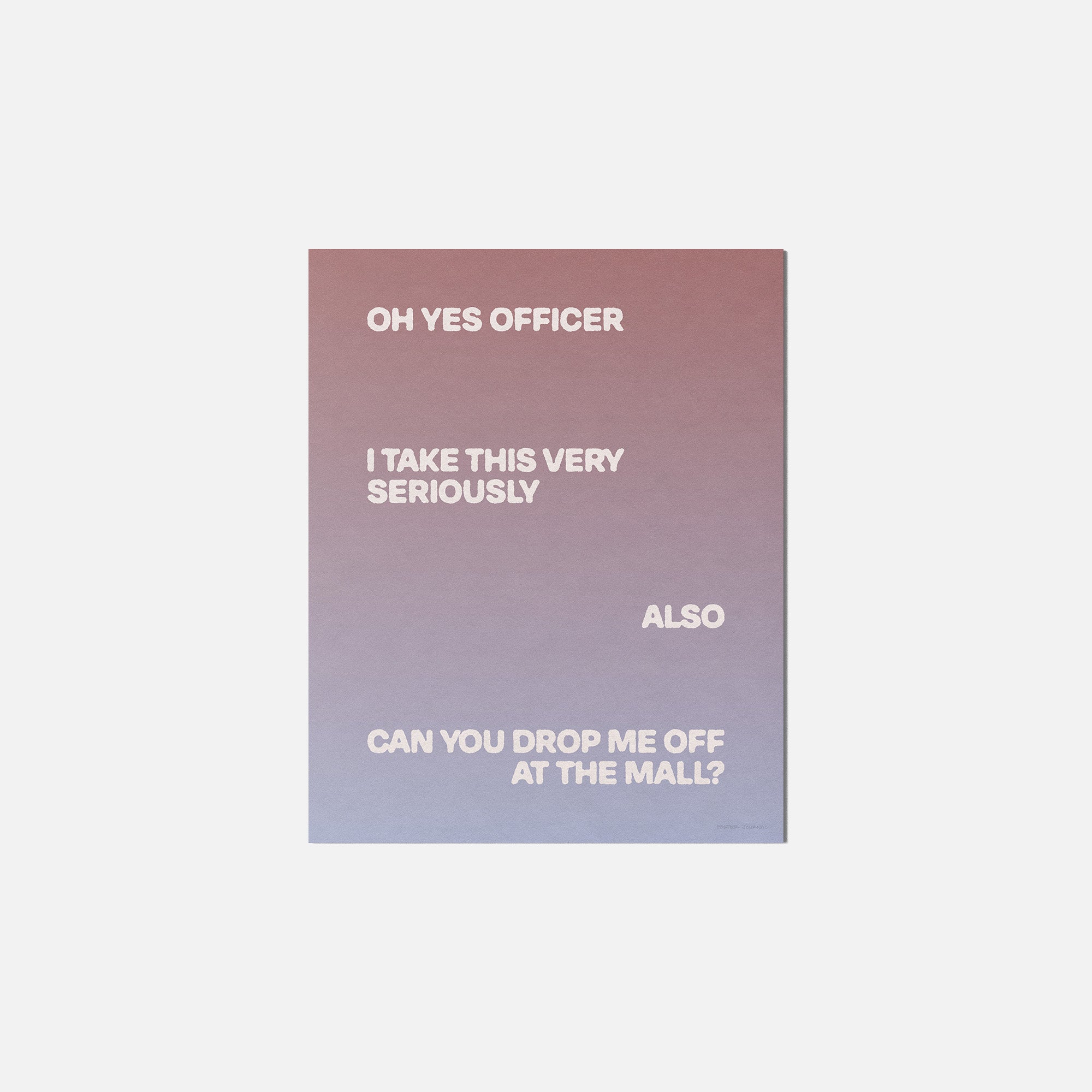OFFICER PRINT