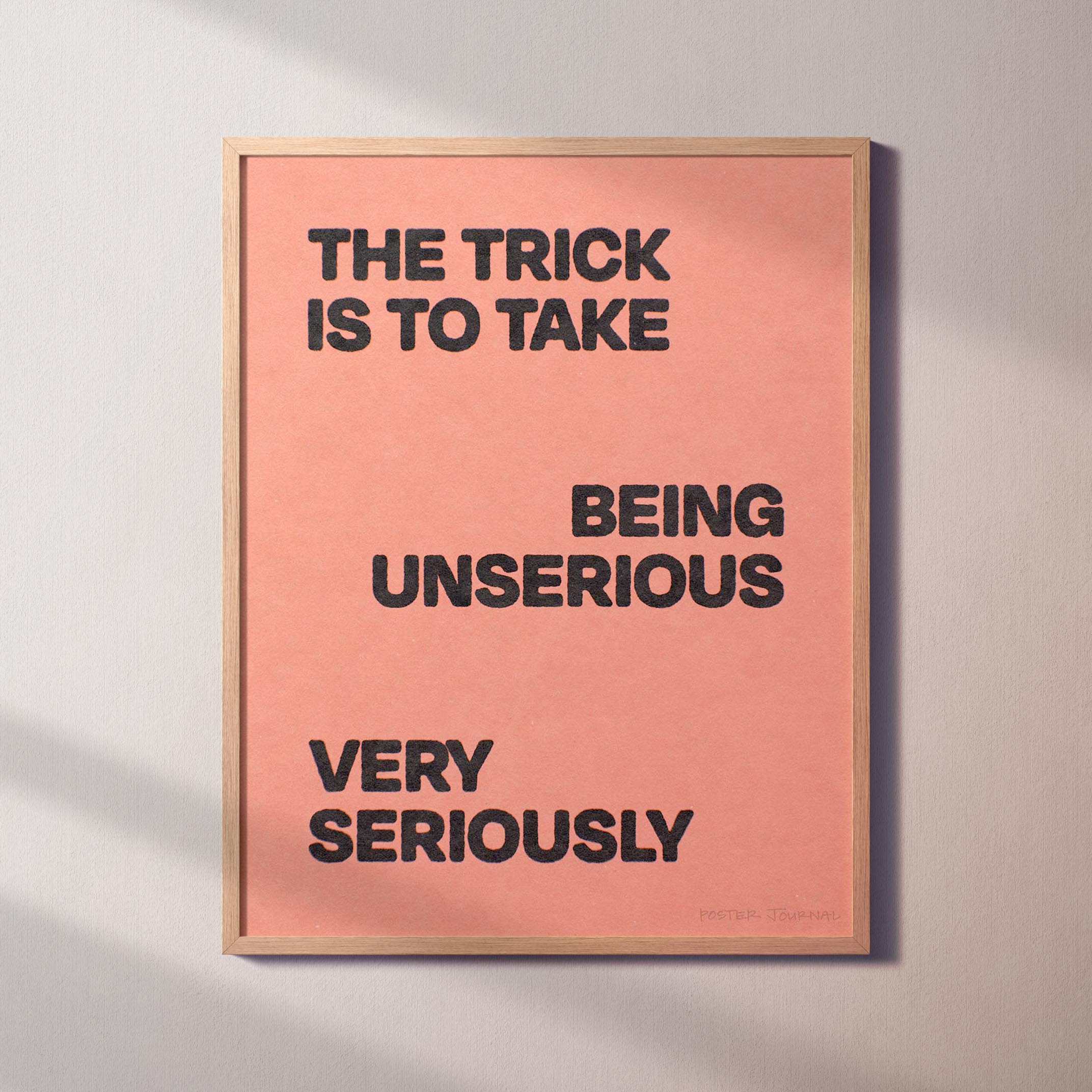 UNSERIOUS PRINT