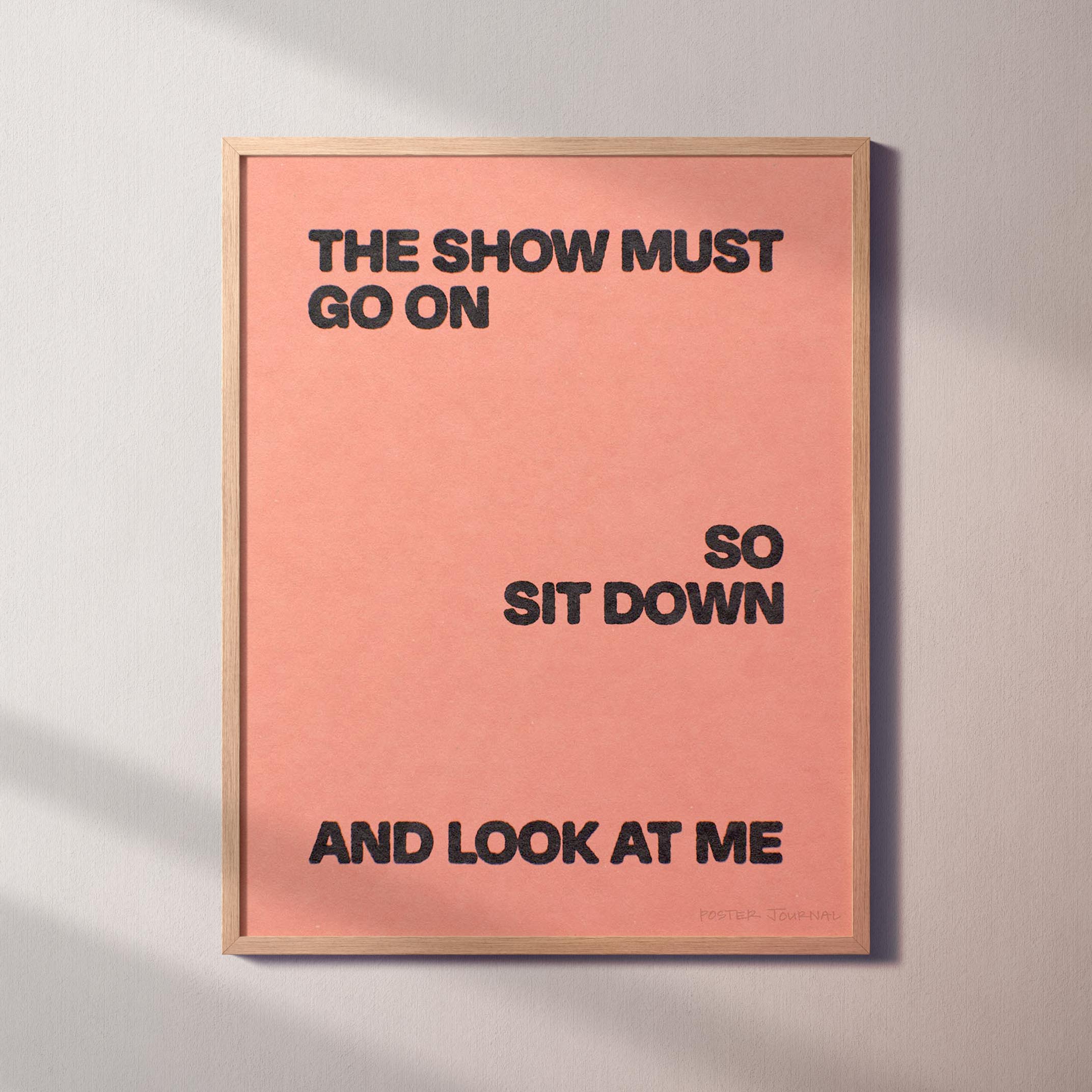 SHOW PRINT