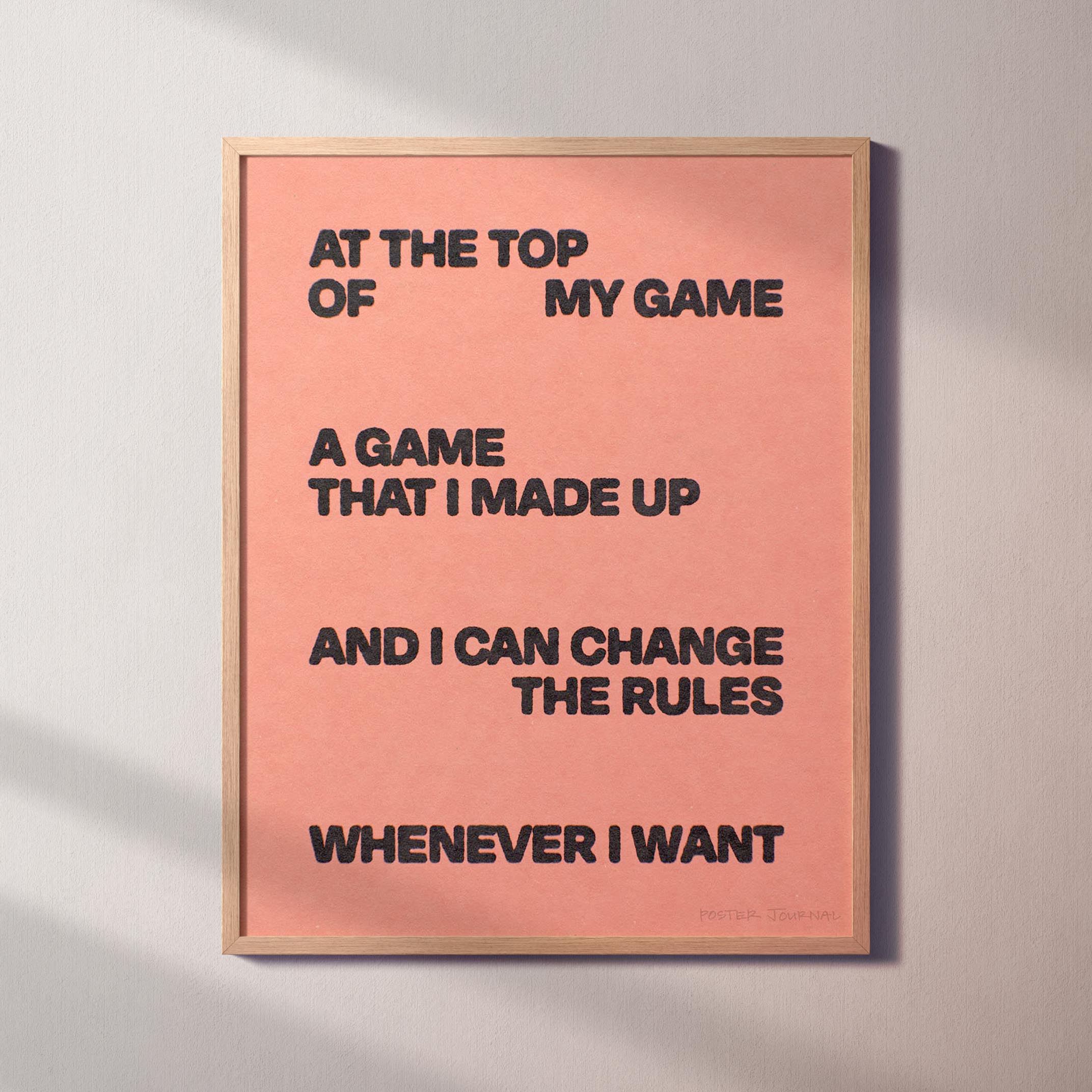 GAME PRINT