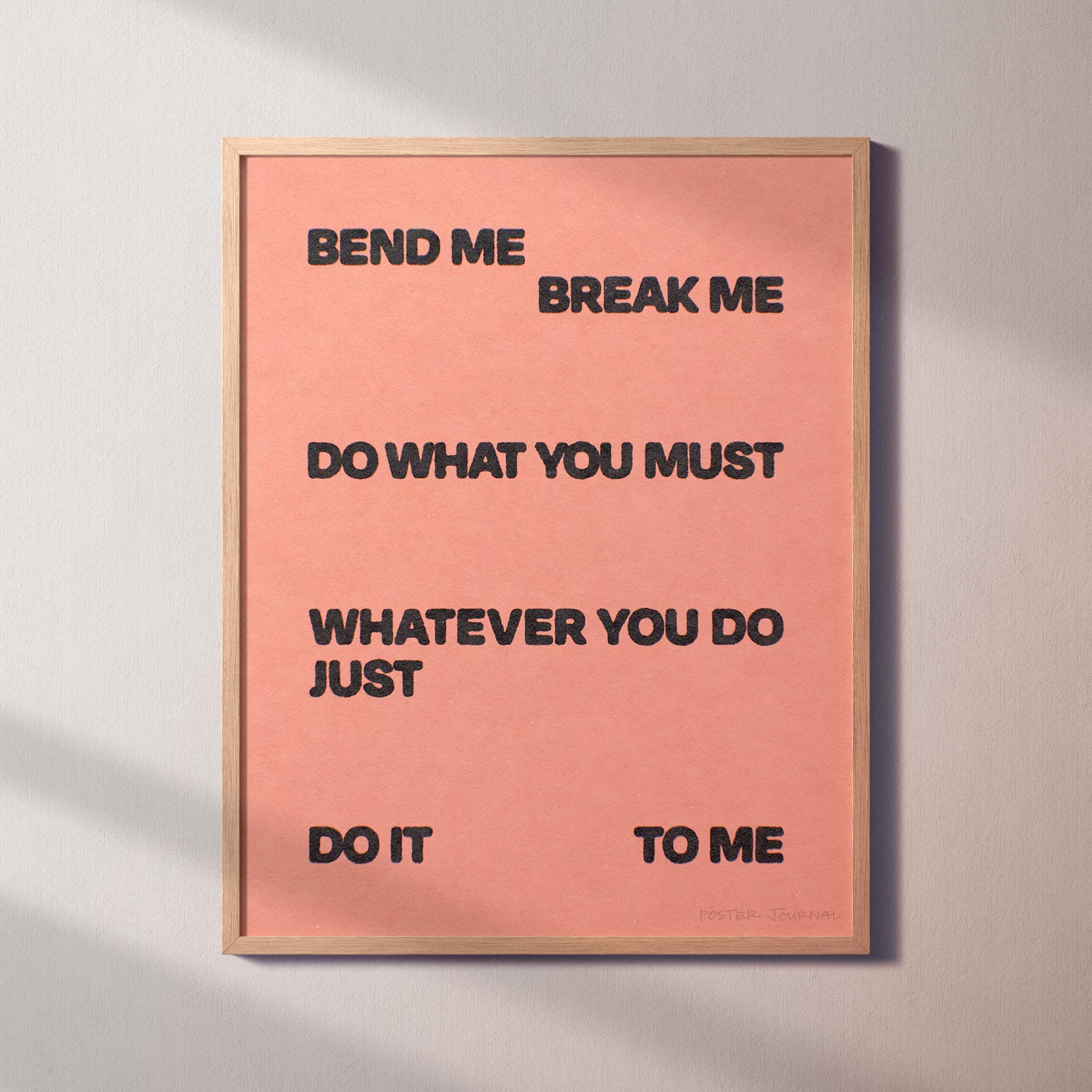 BEND PRINT