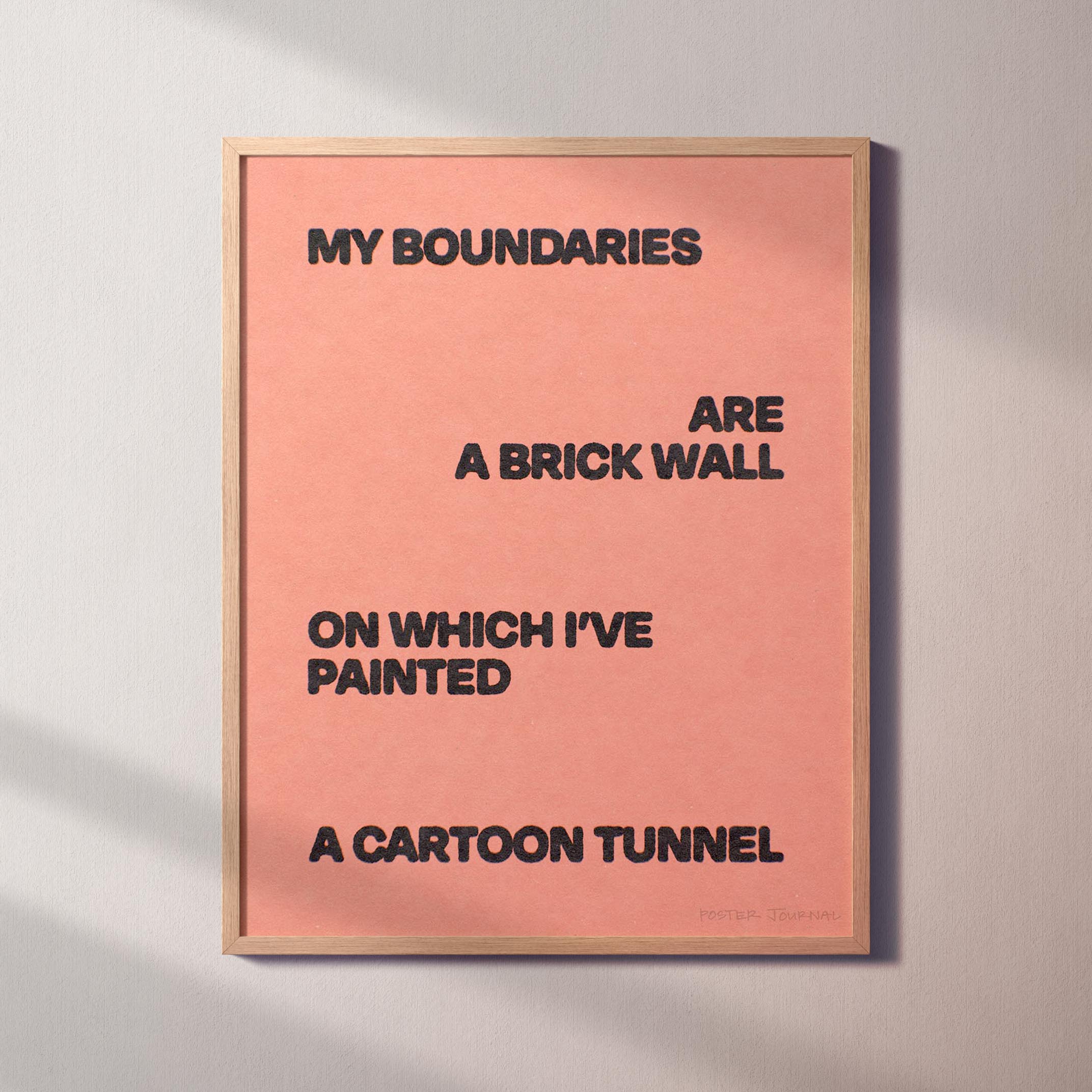 BOUNDARIES PRINT