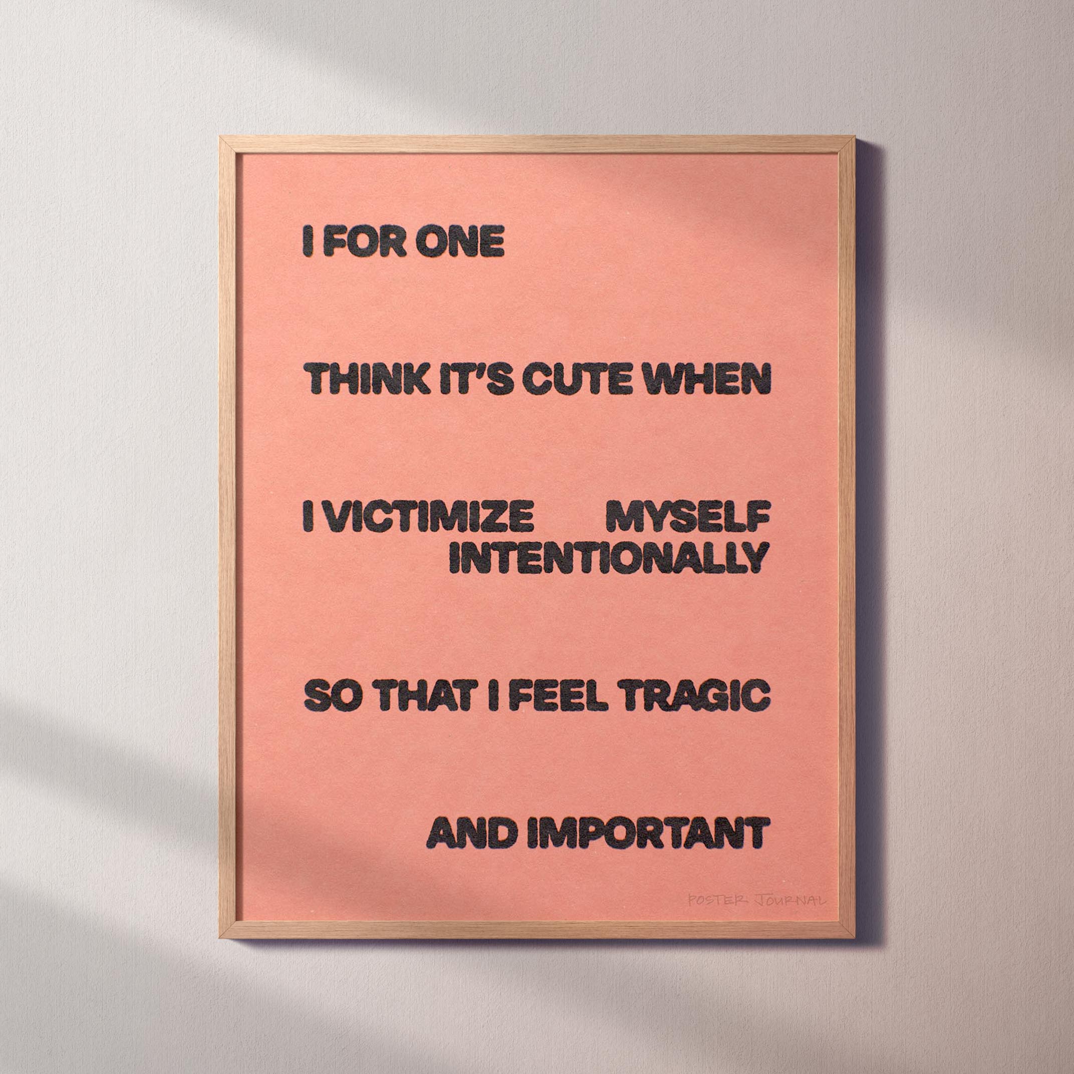 TRAGIC PRINT
