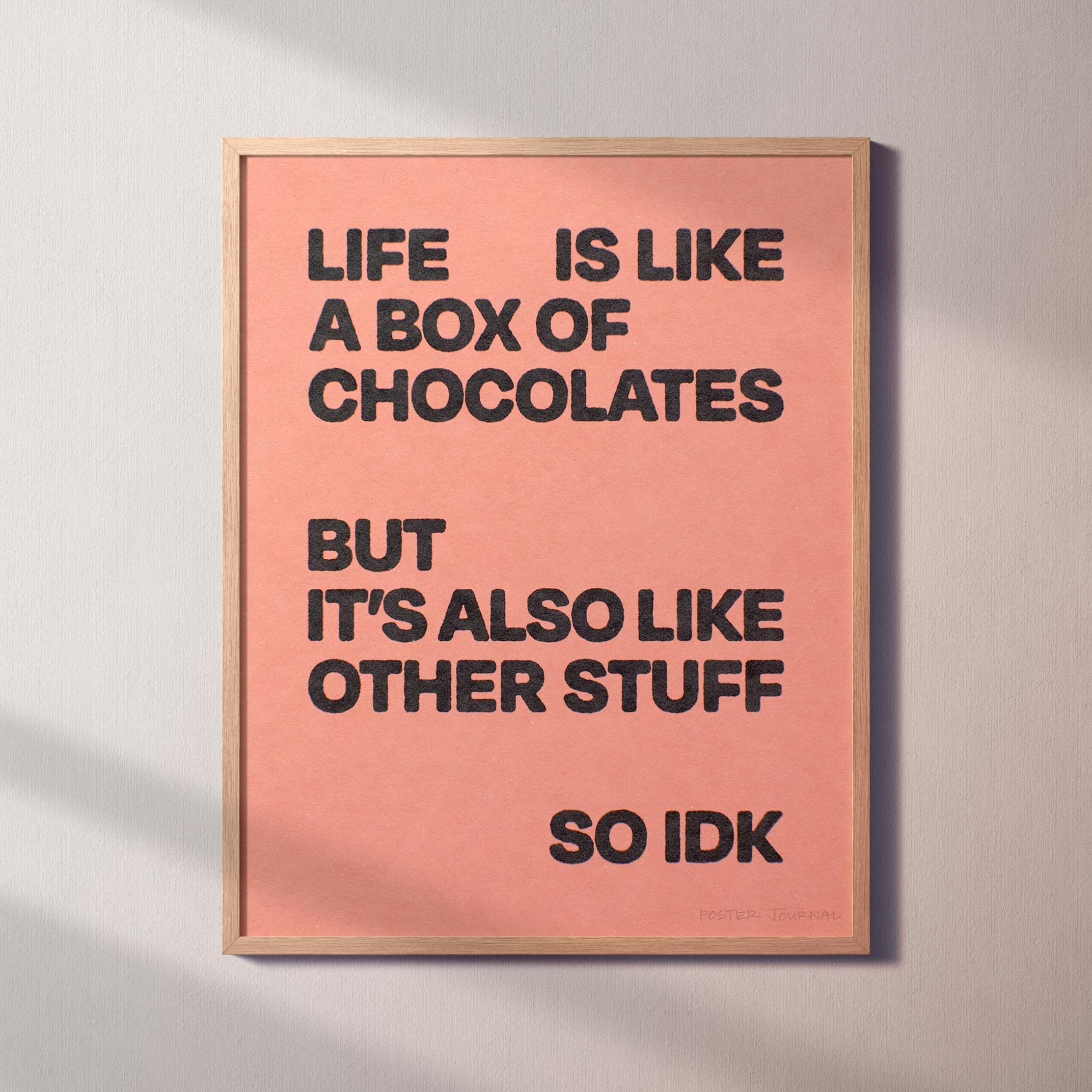 CHOCOLATES PRINT