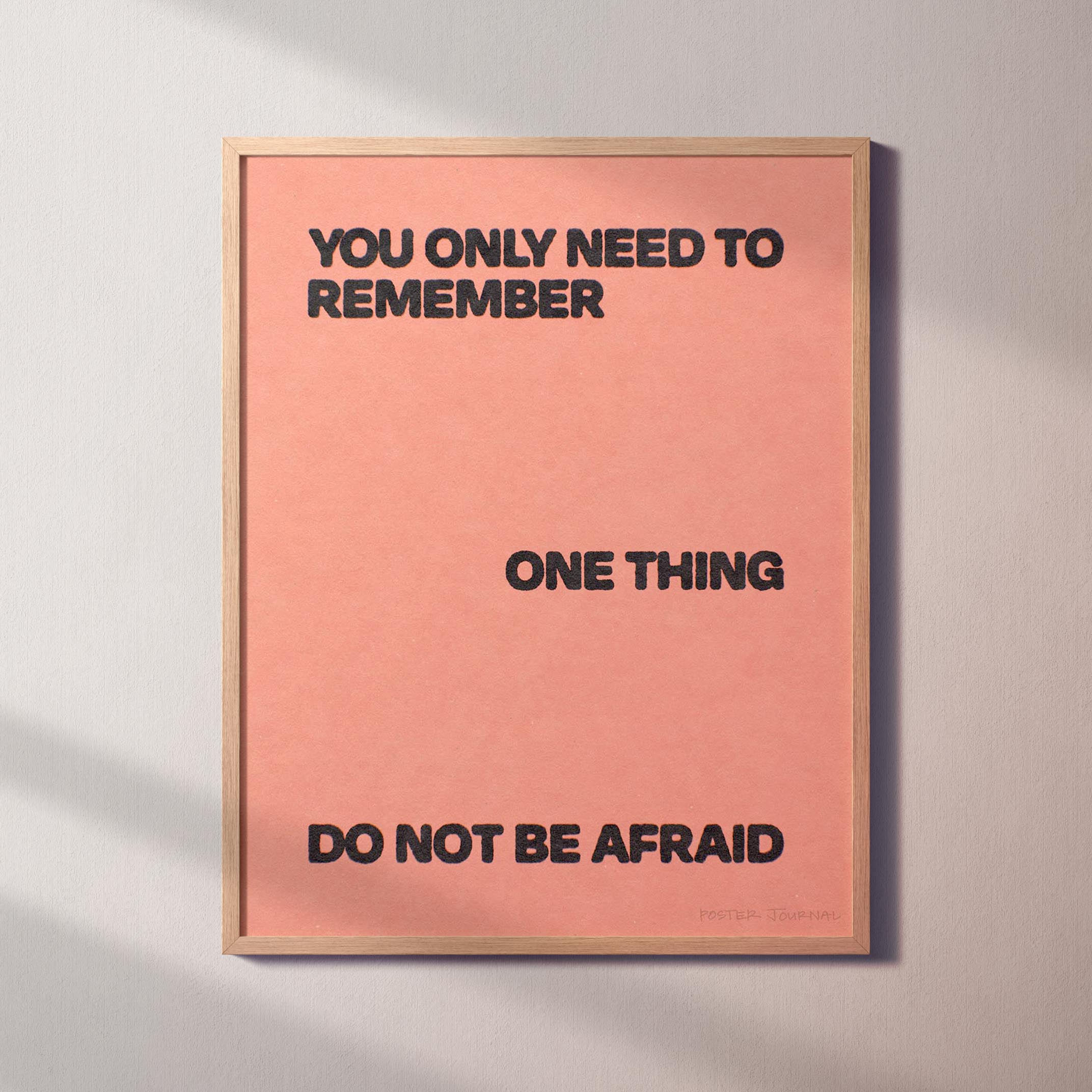 AFRAID PRINT