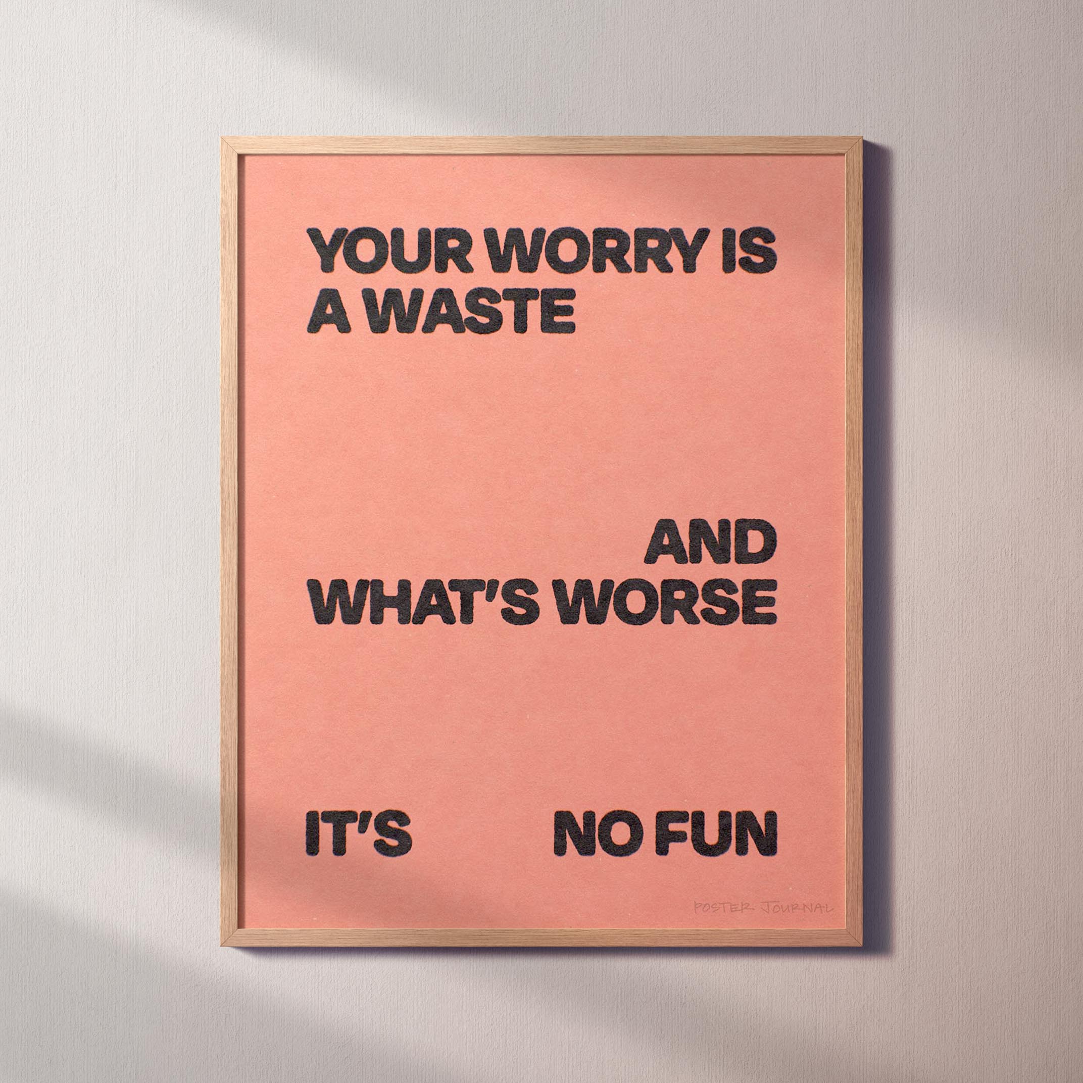 WORRY PRINT