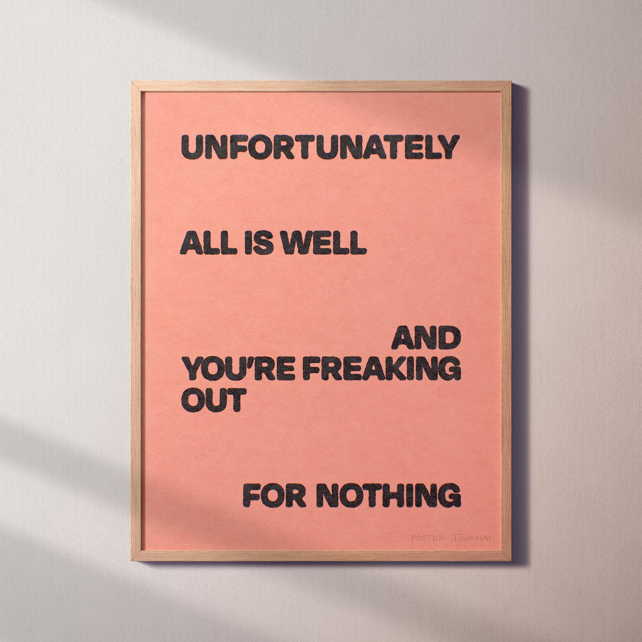 UNFORTUNATELY PRINT