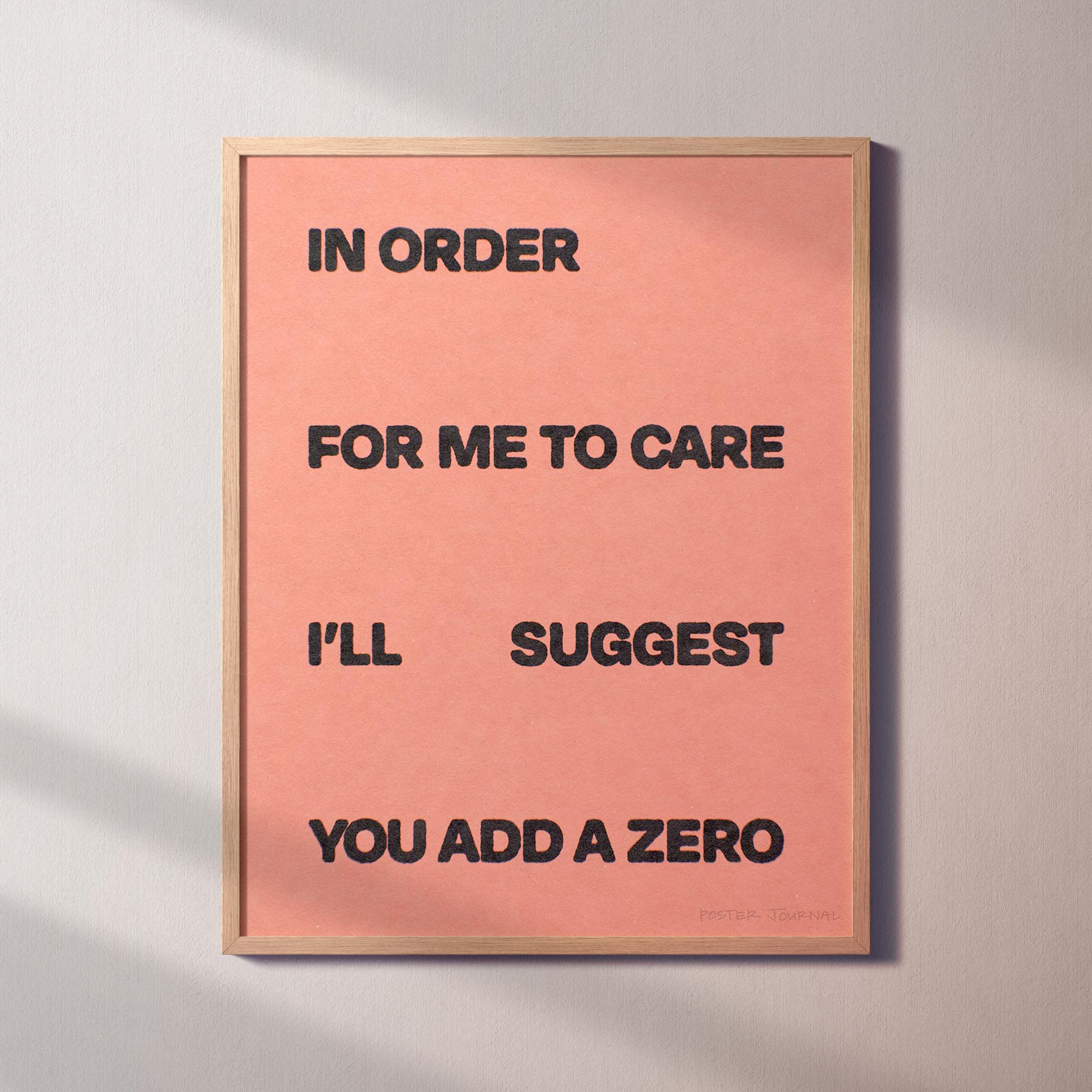 ZERO PRINT