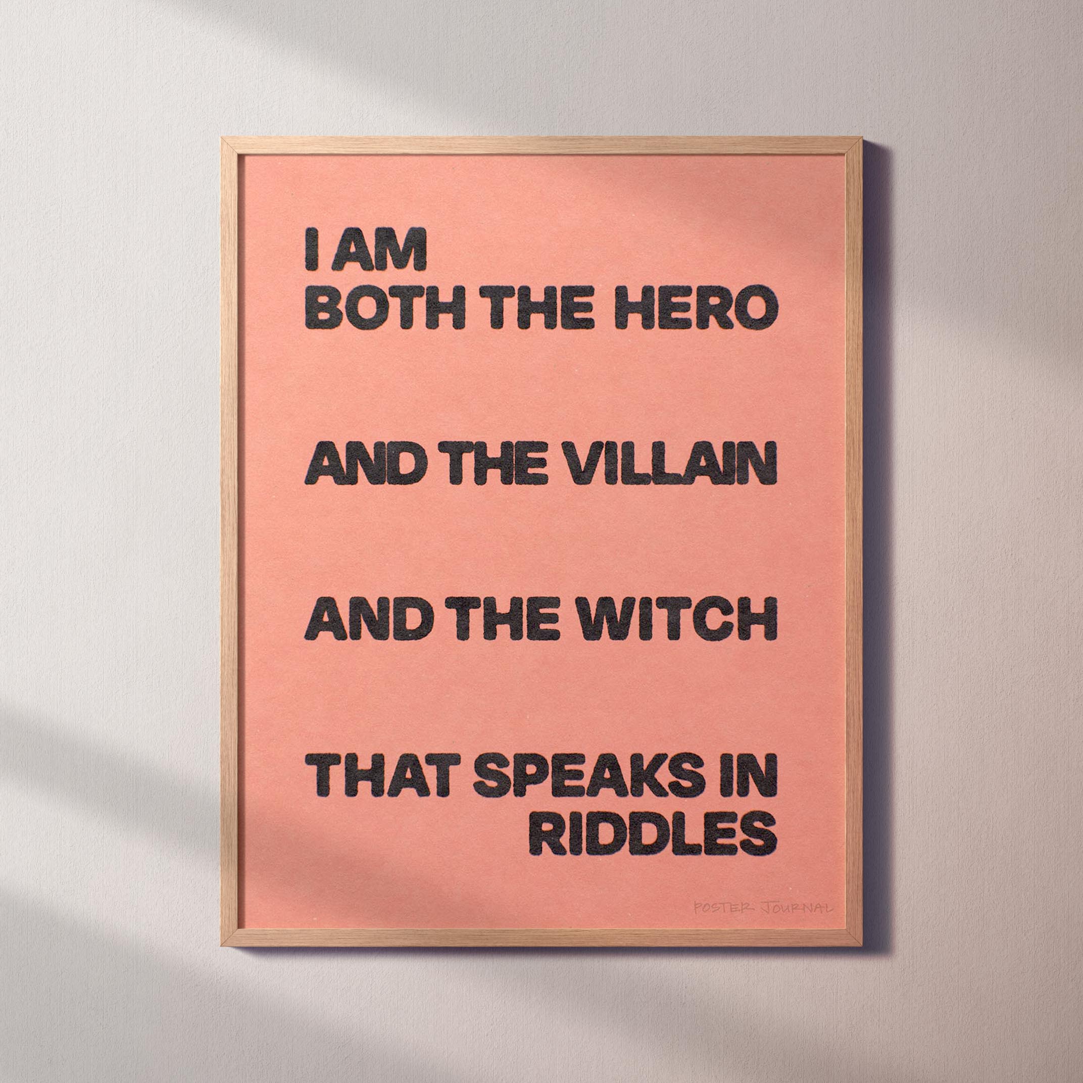 VILLAIN PRINT