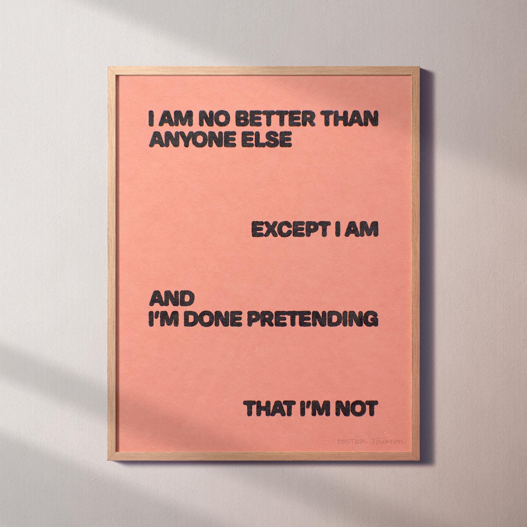 EXCEPT PRINT