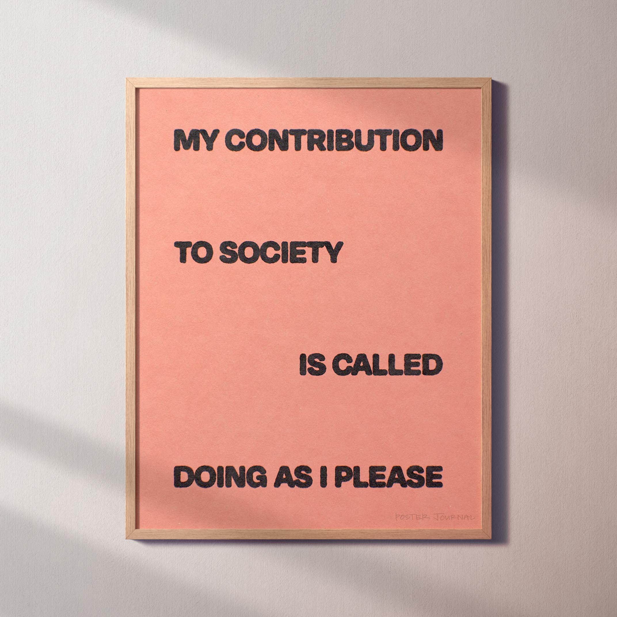 CONTRIBUTION PRINT
