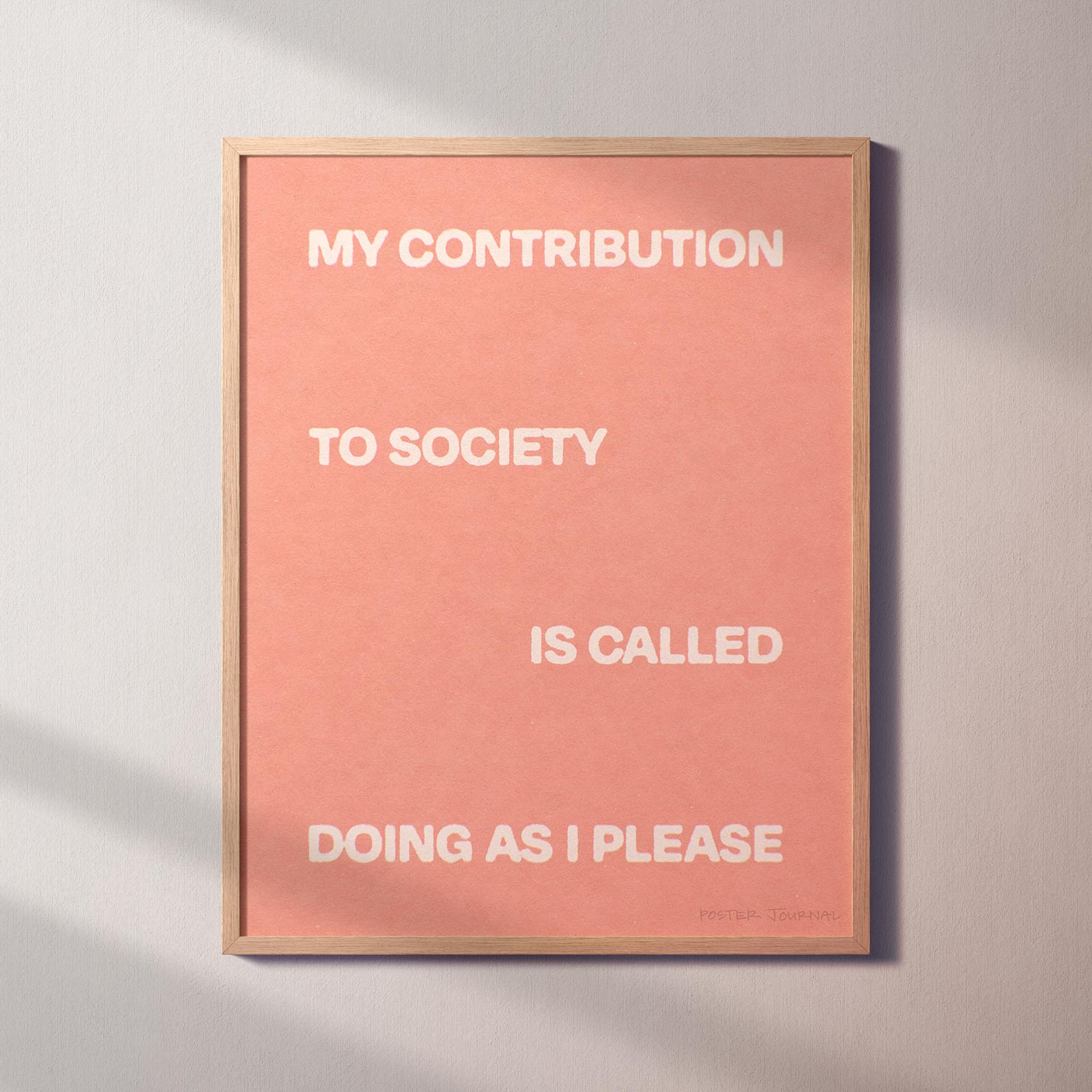 CONTRIBUTION PRINT
