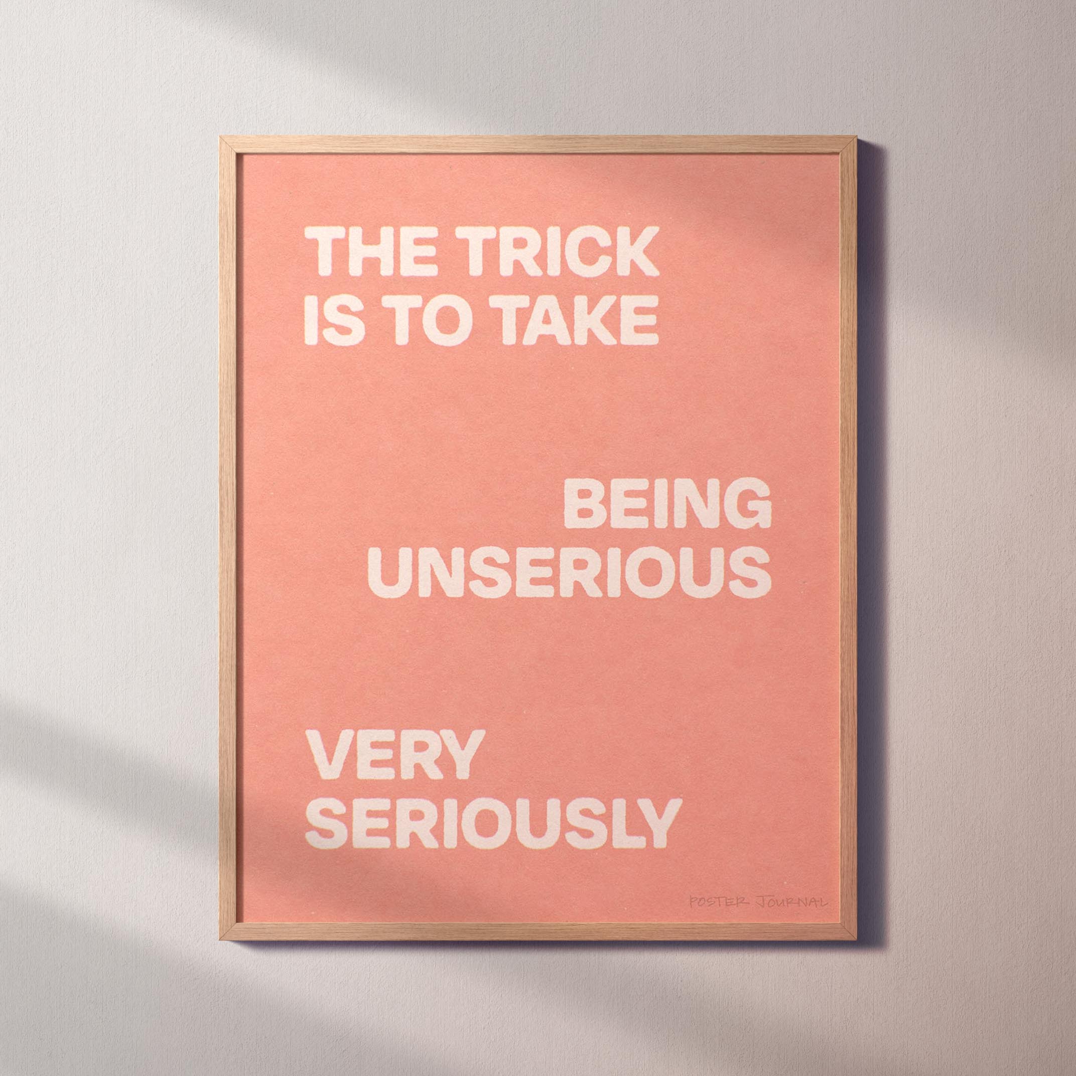 UNSERIOUS PRINT