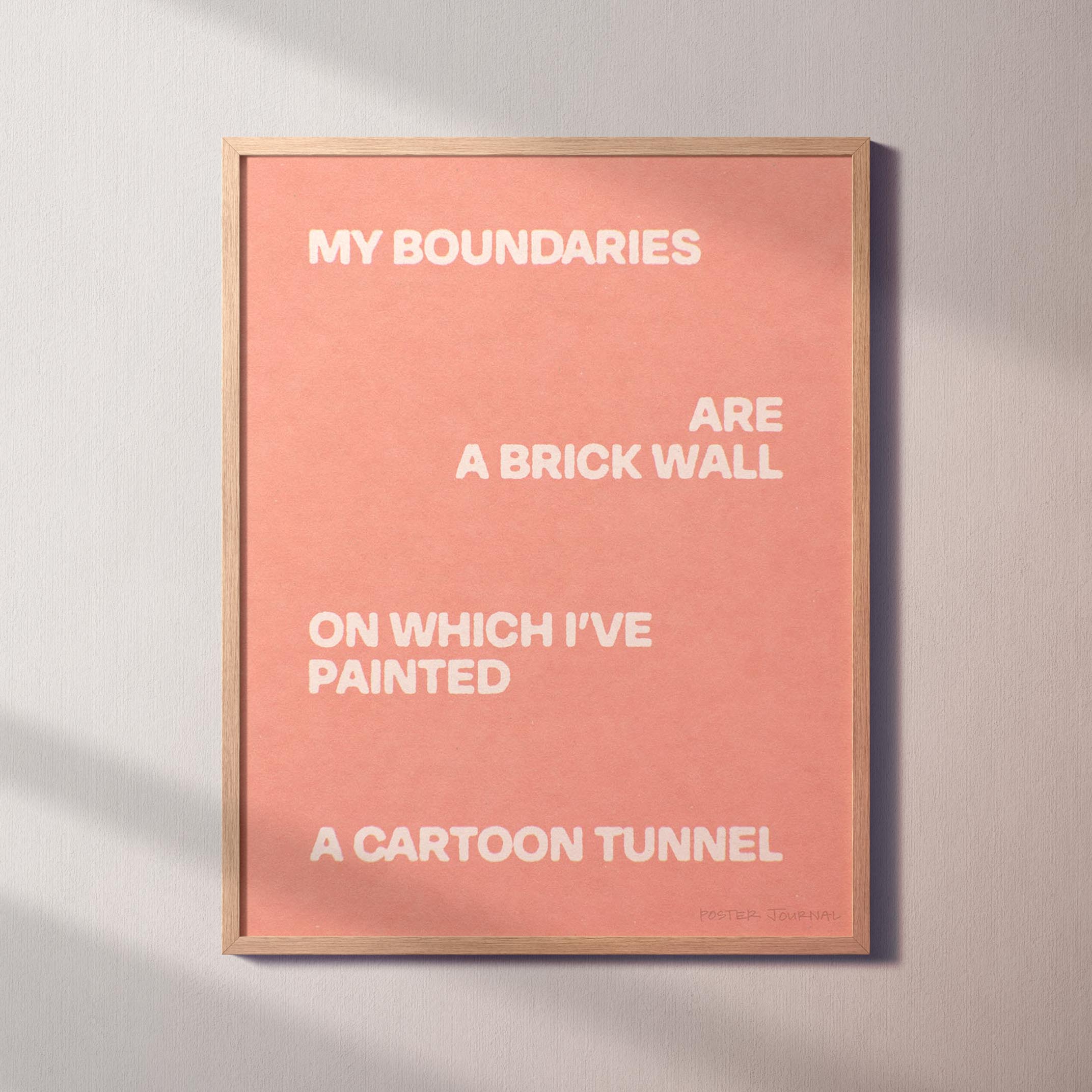 BOUNDARIES PRINT