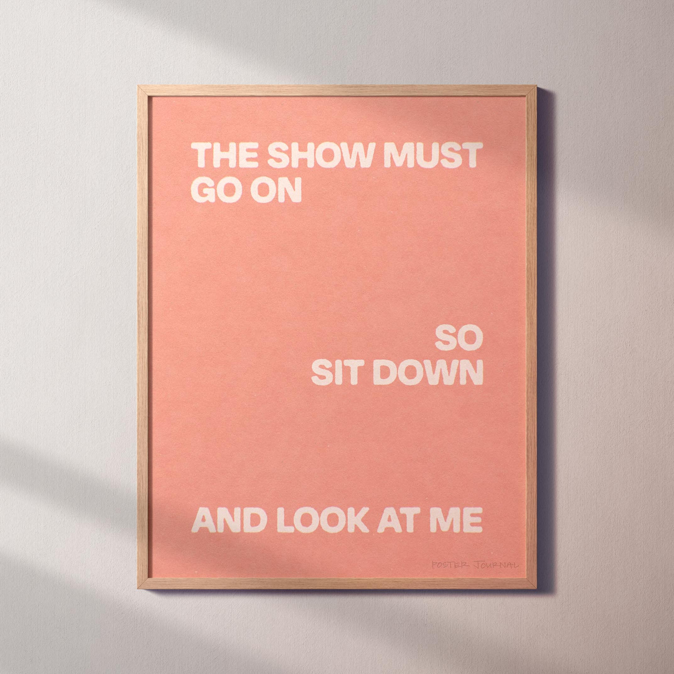 SHOW PRINT