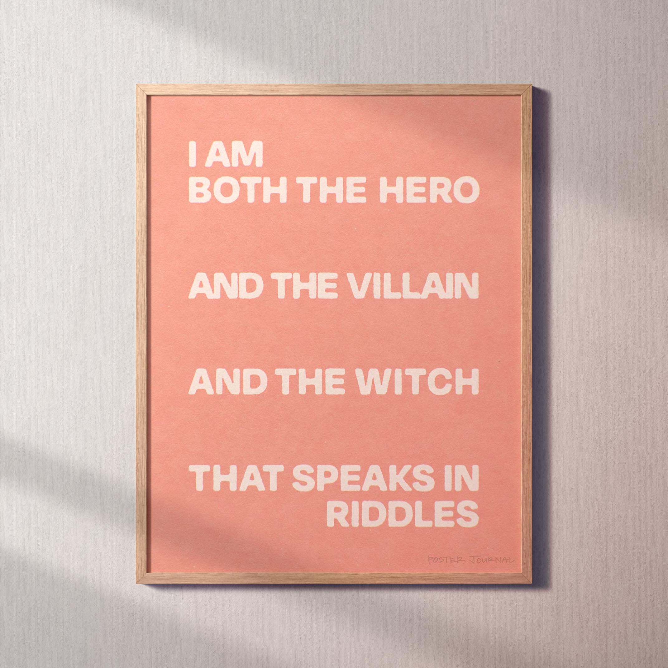 VILLAIN PRINT