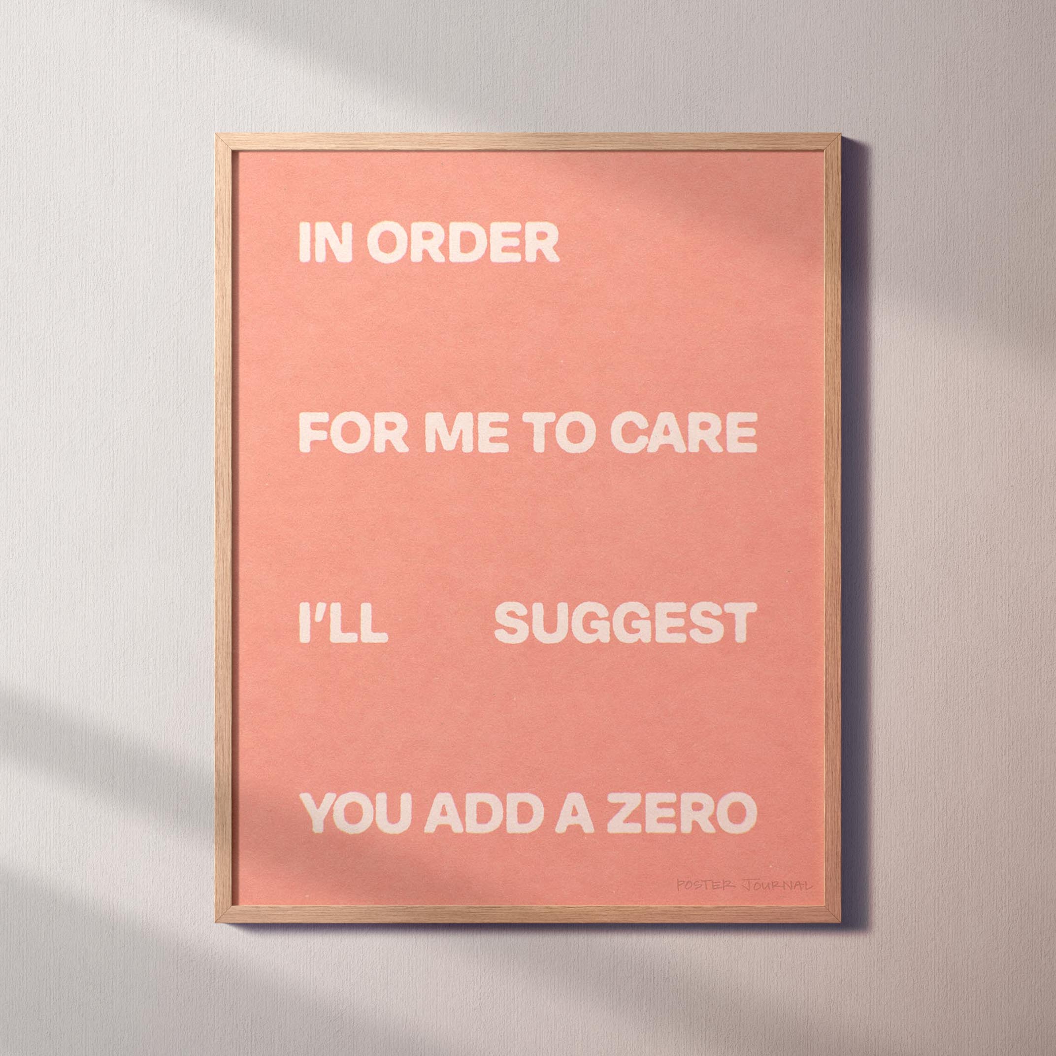 ZERO PRINT