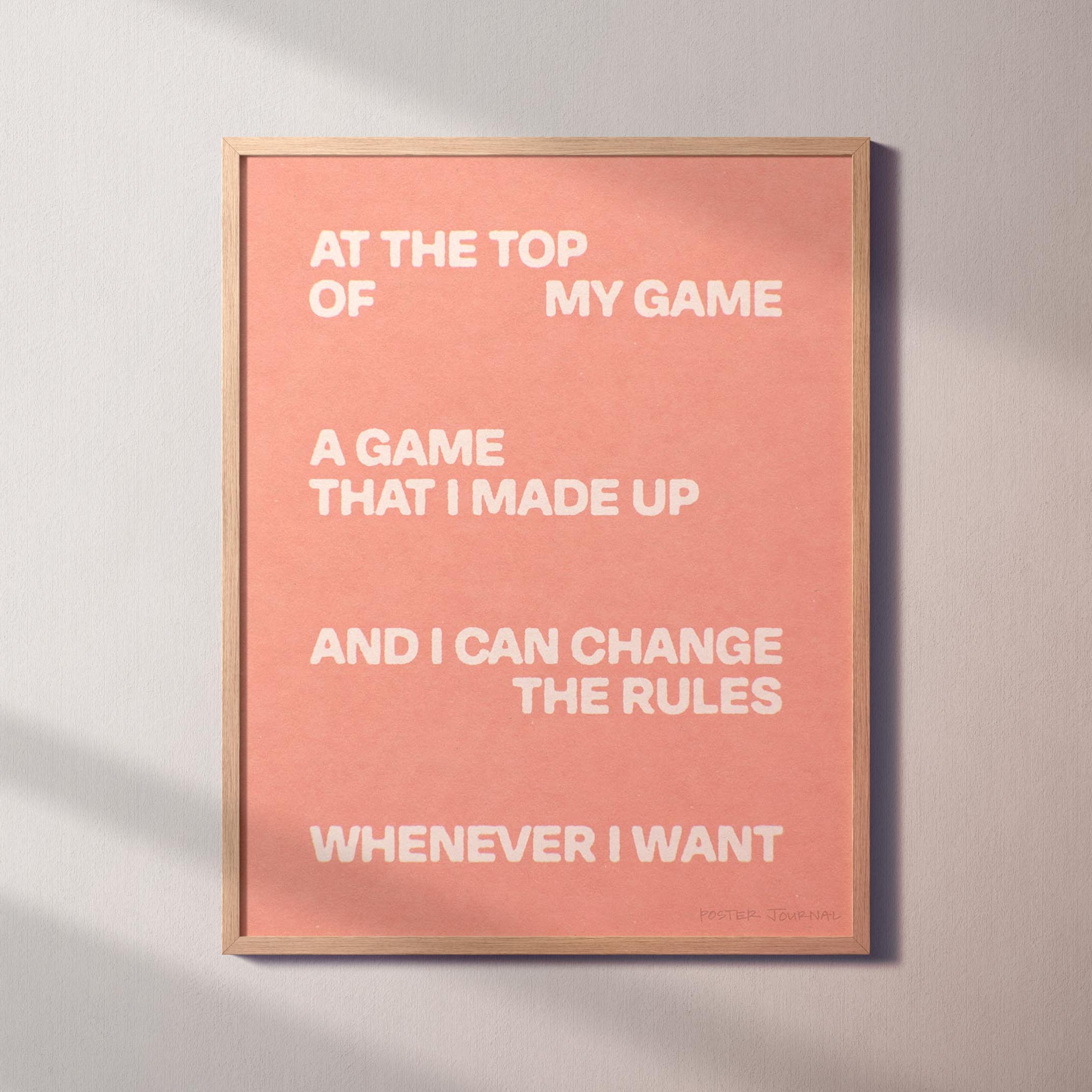 GAME PRINT