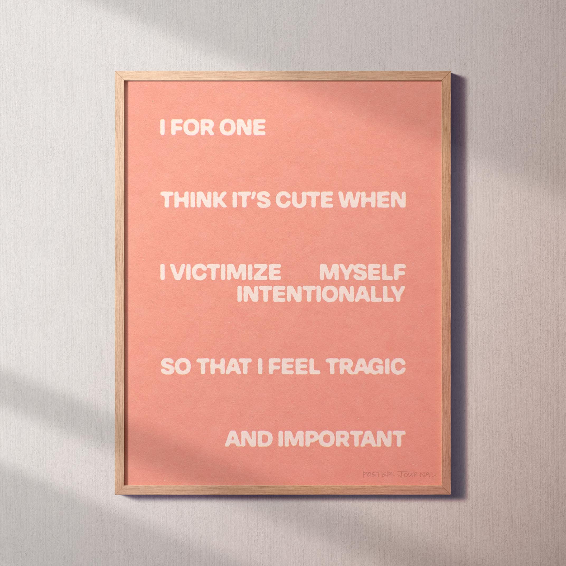 TRAGIC PRINT
