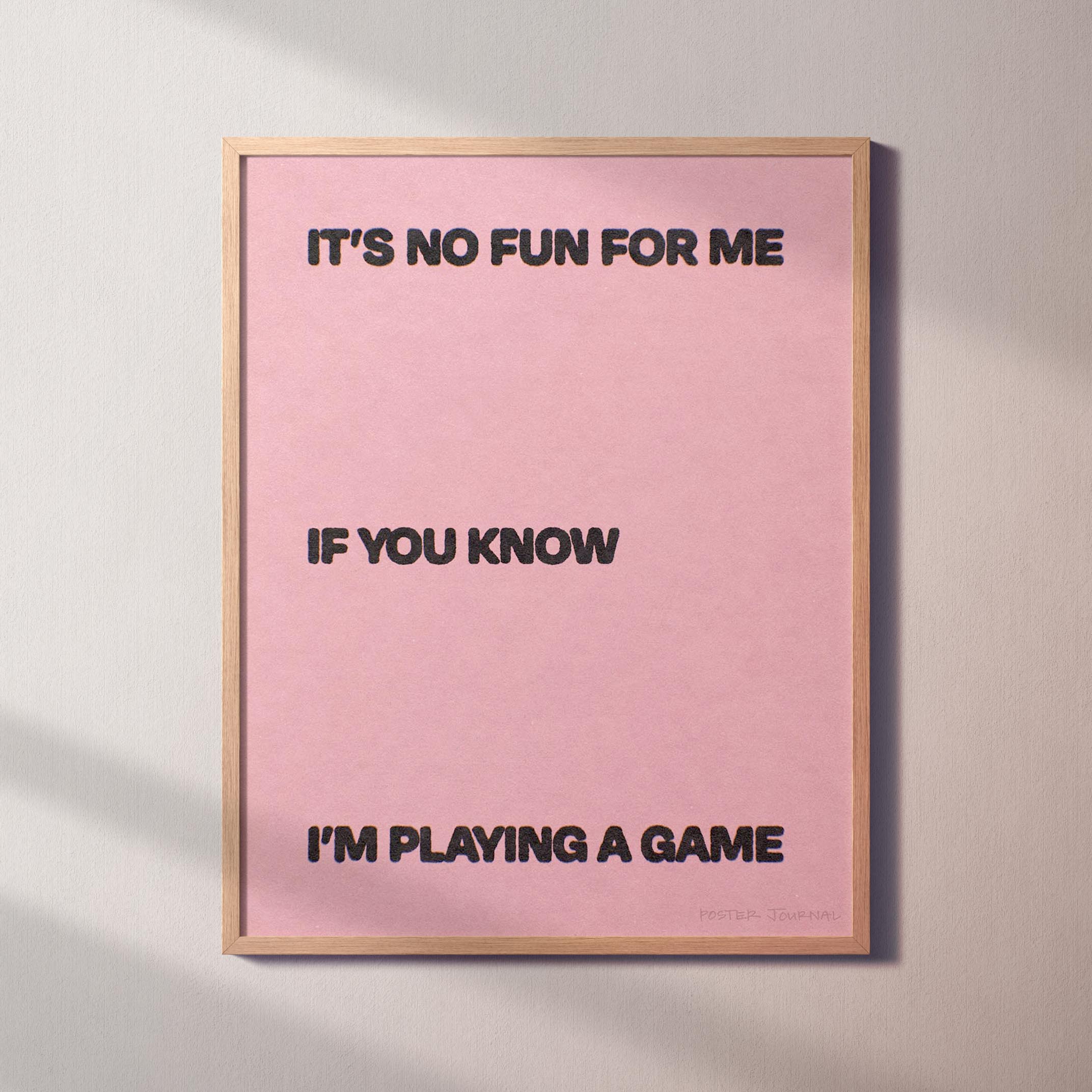 PLAYING PRINT