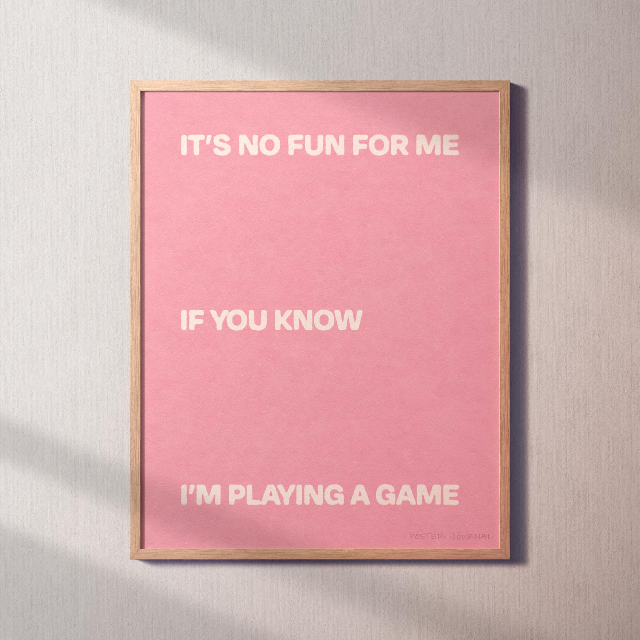 PLAYING PRINT