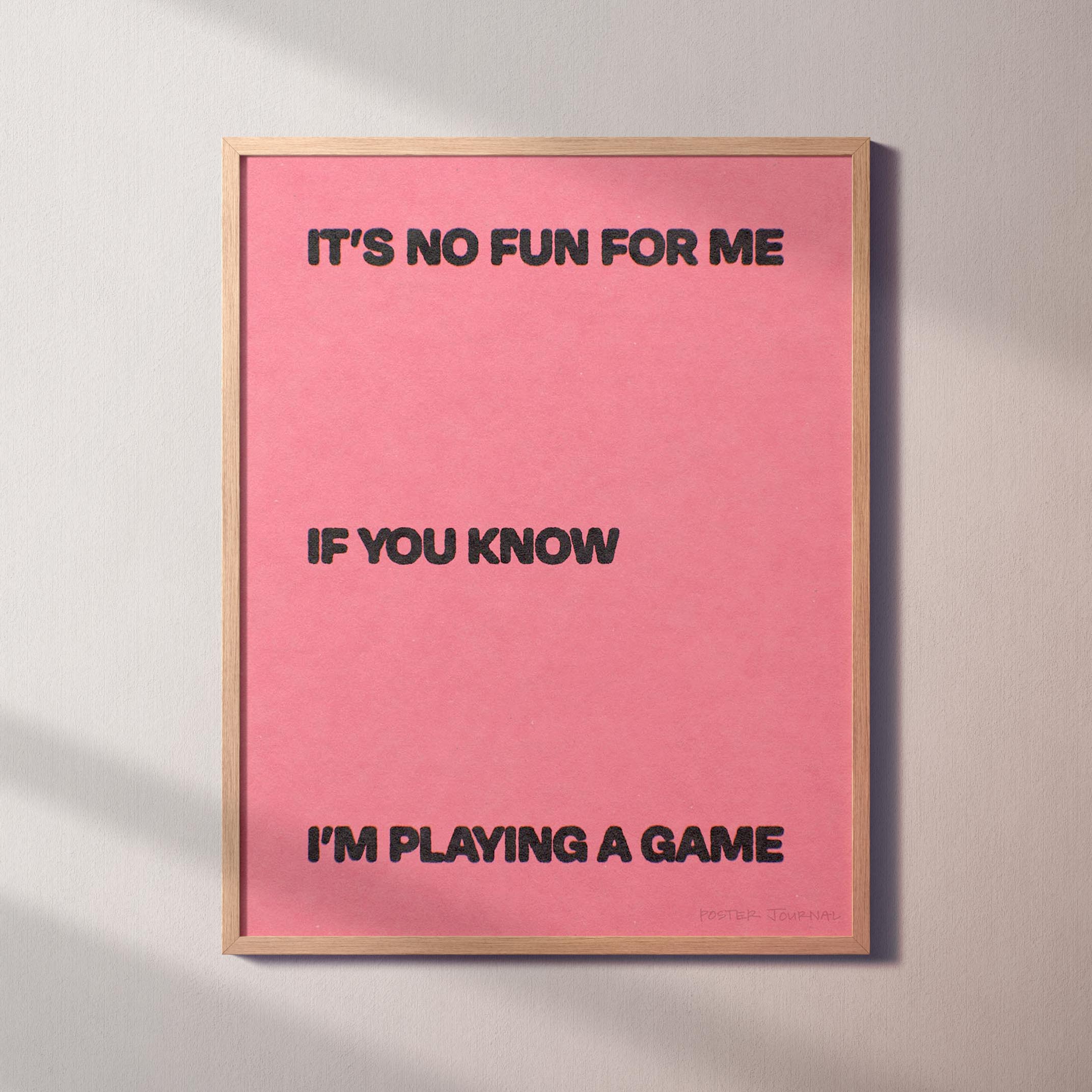 PLAYING PRINT