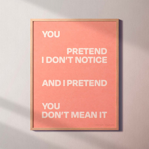 PRETEND PRINT